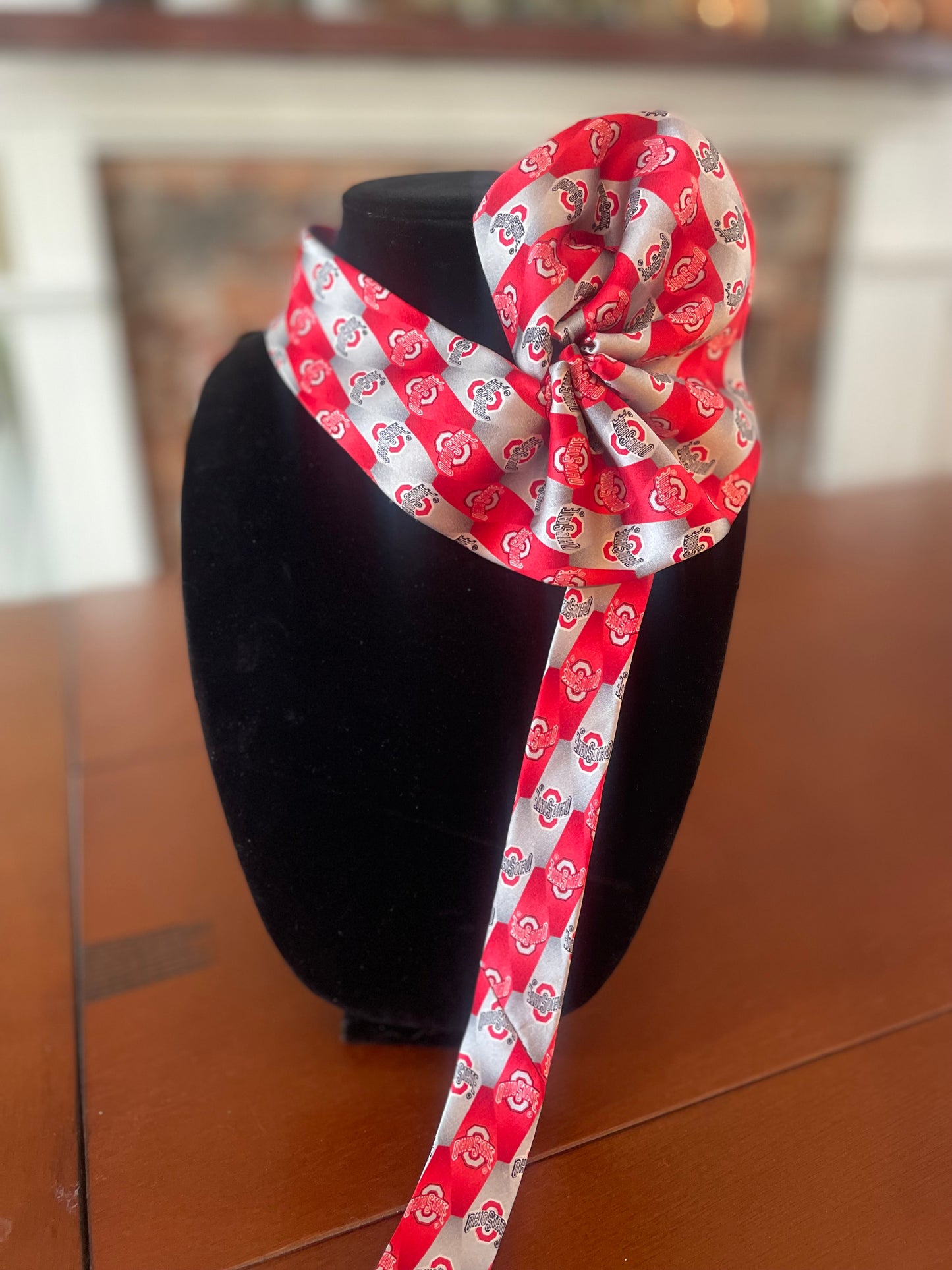 Scarlet and Grey OSU Ruffle