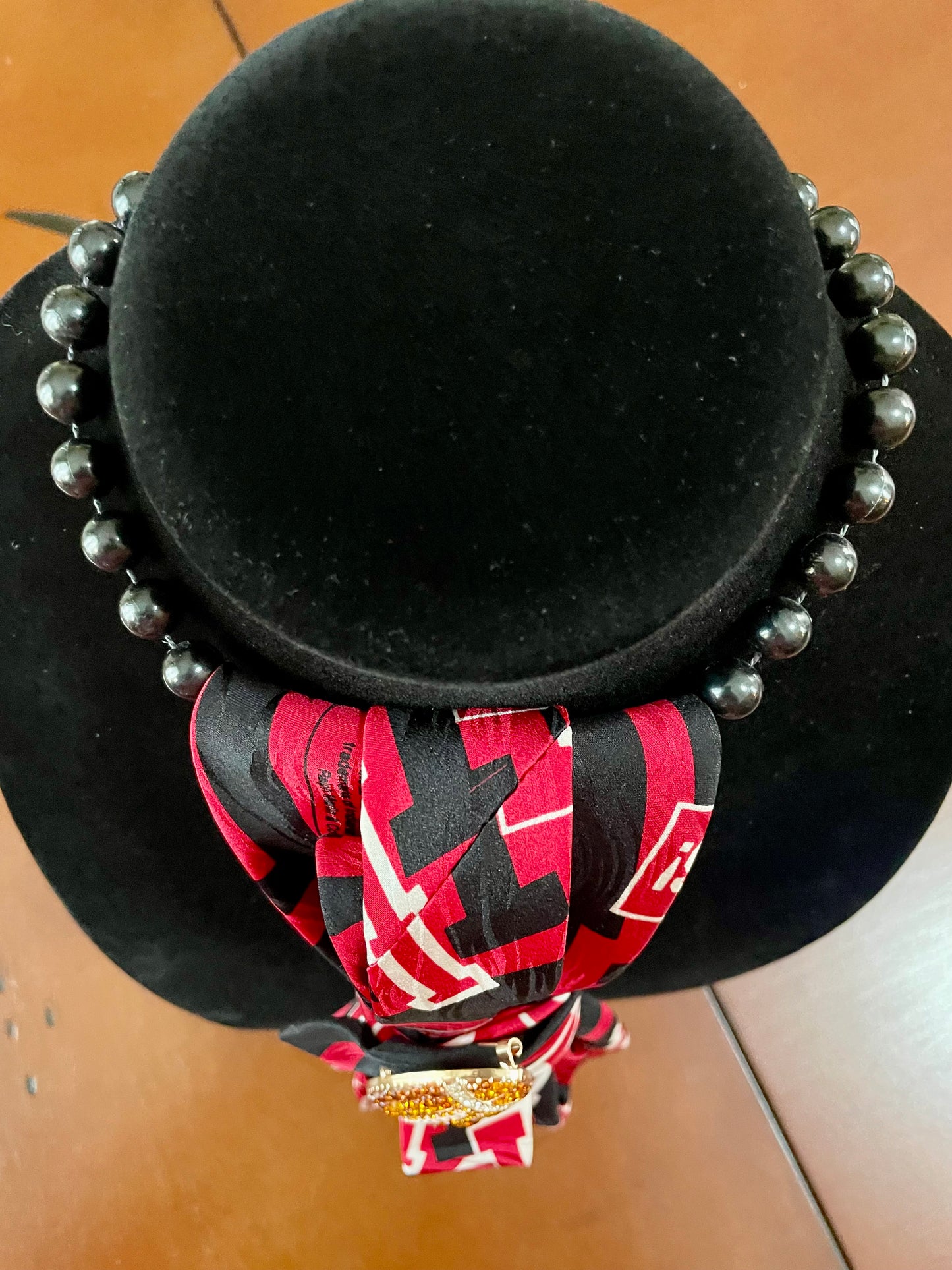 Hooisers Football Necktie Necklace