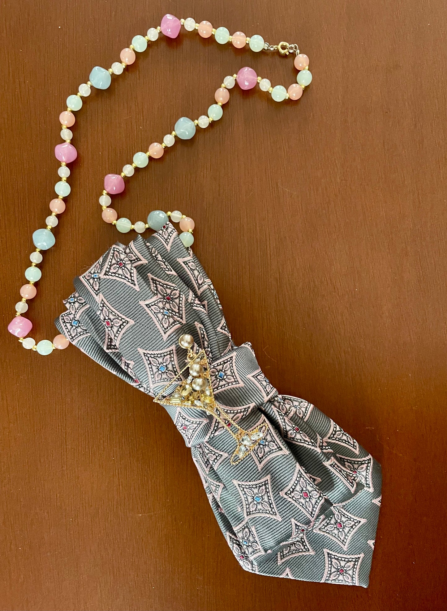 Pop Pop Fizz Fizz Necktie Necklace