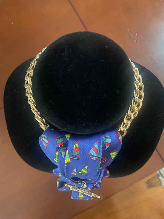 Come Sail Away! Necktie Necklace!