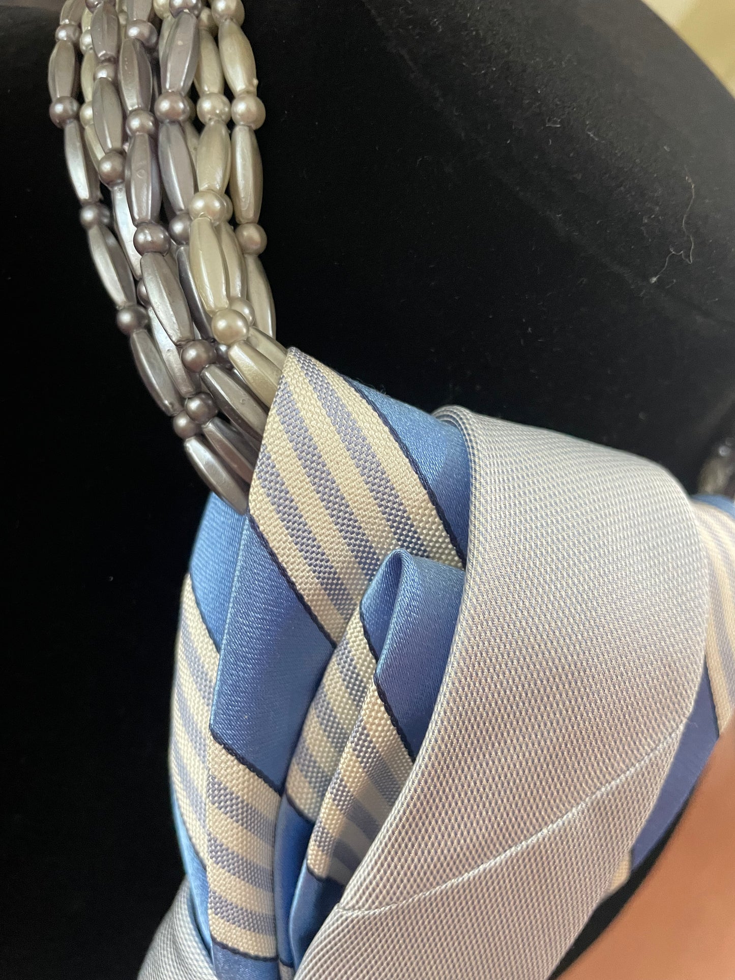 Pearl on Point Necktie Necklace