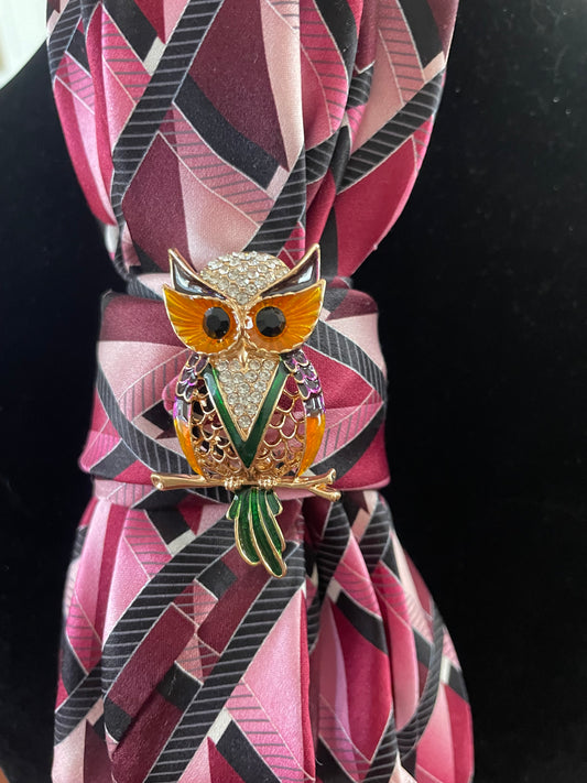 Wise Woman Necktie Necklace