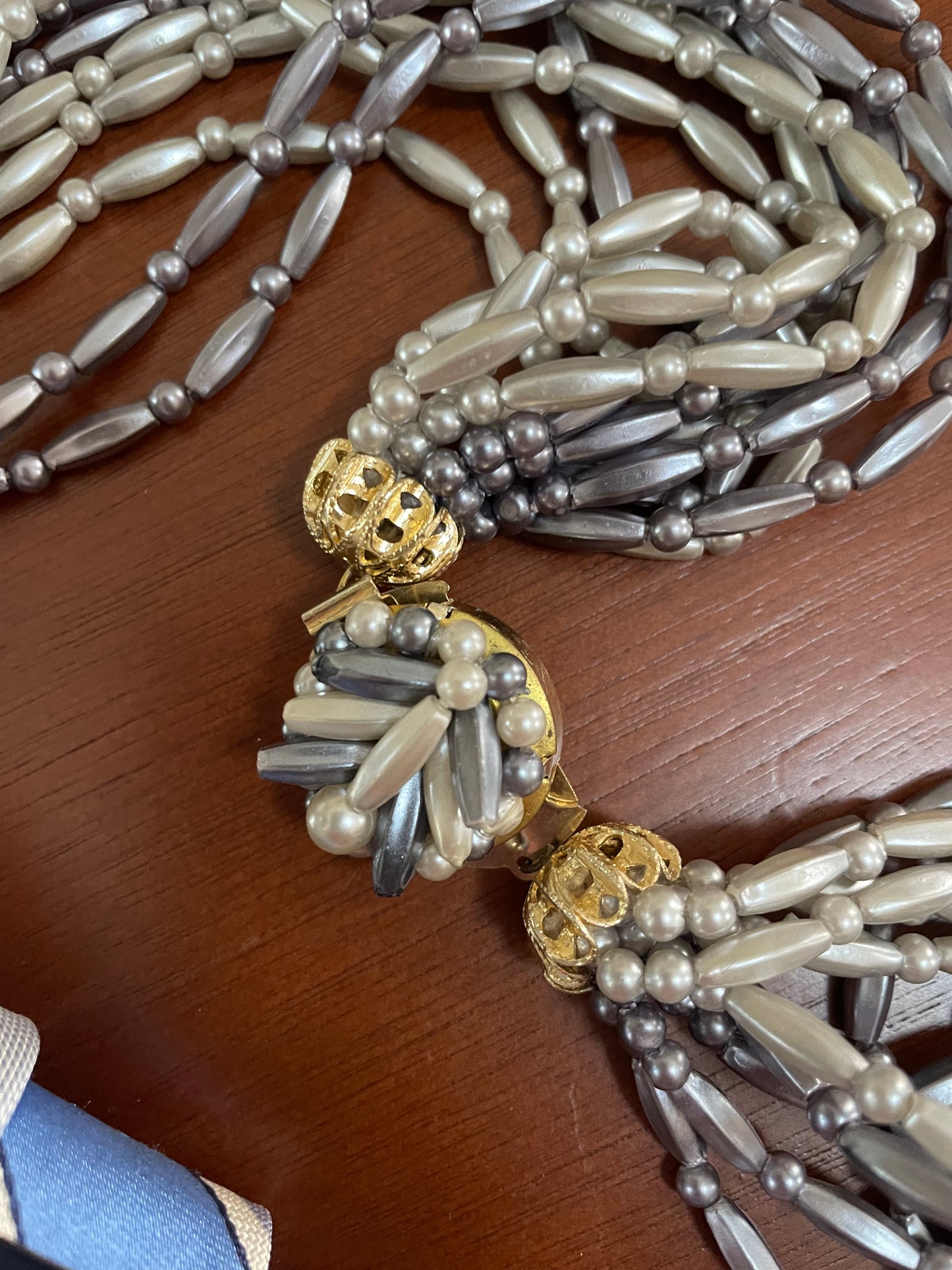 Pearl on Point Necktie Necklace