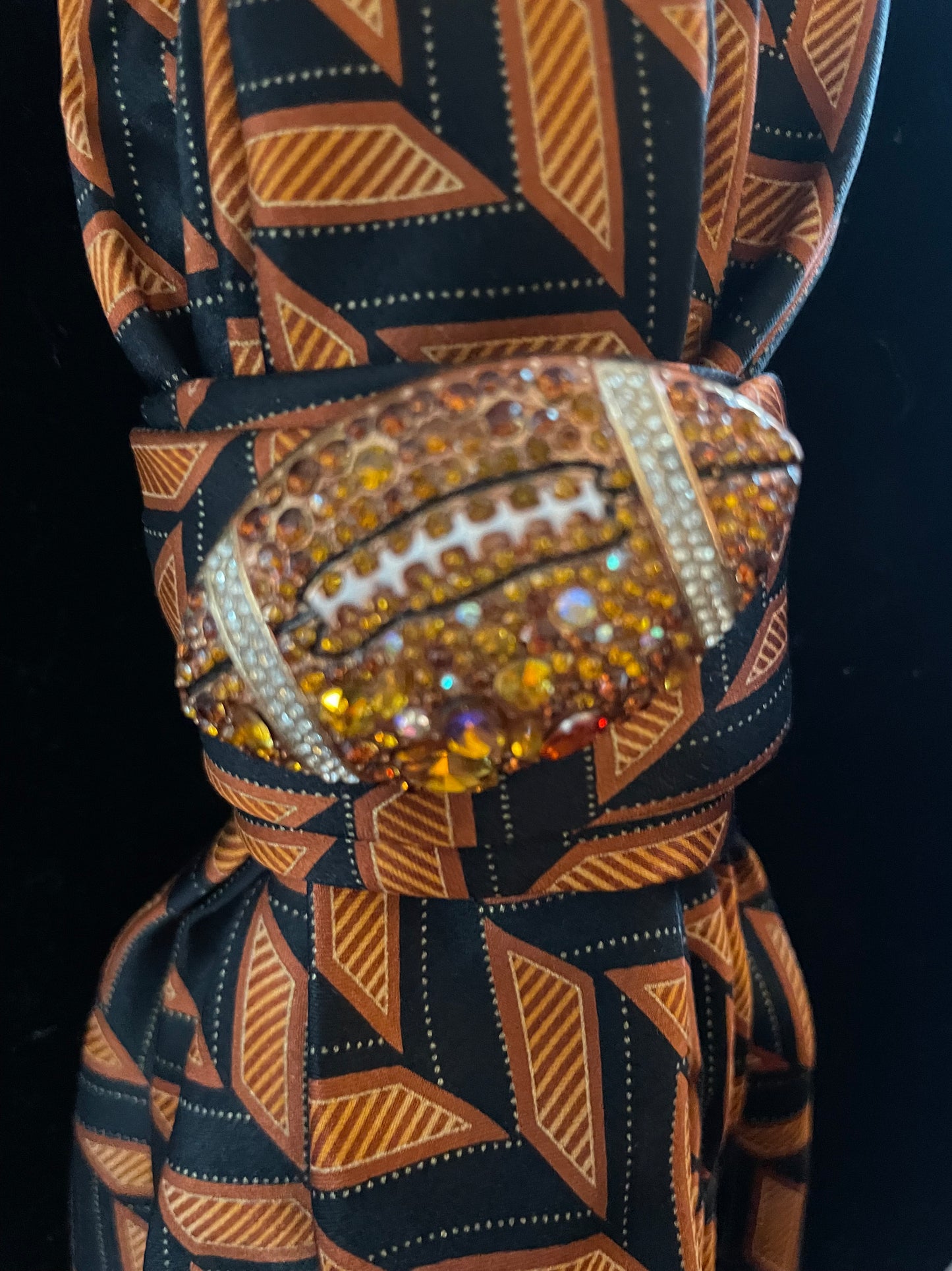 WHO DEY! Bengals-themed Necktie Necklace!