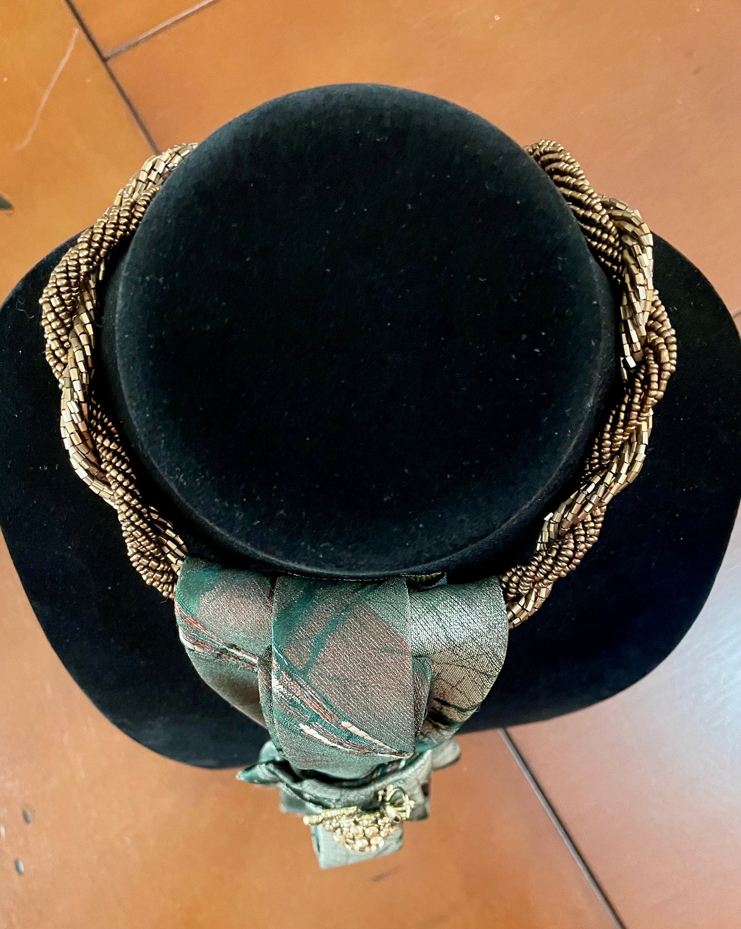 Glitzy Turtle Necktie Necklace