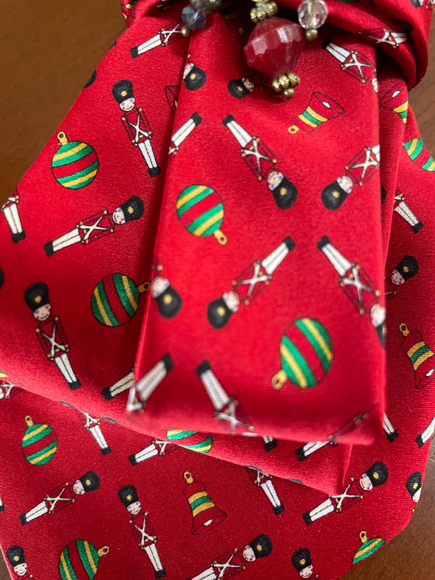 Timeless Treasured Christmas Necktie Necklace