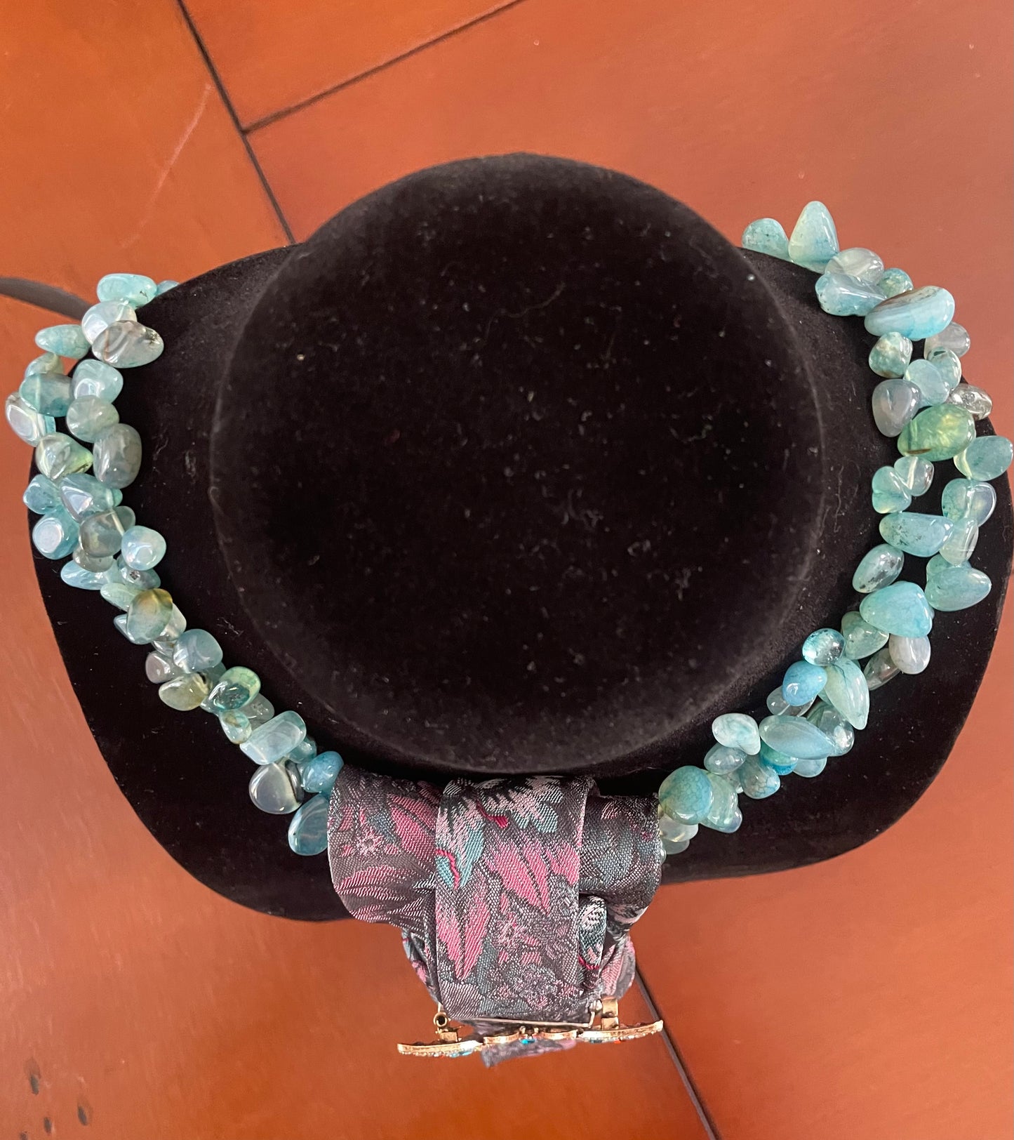 Brilliant Retro Butterfly Necktie Necklace