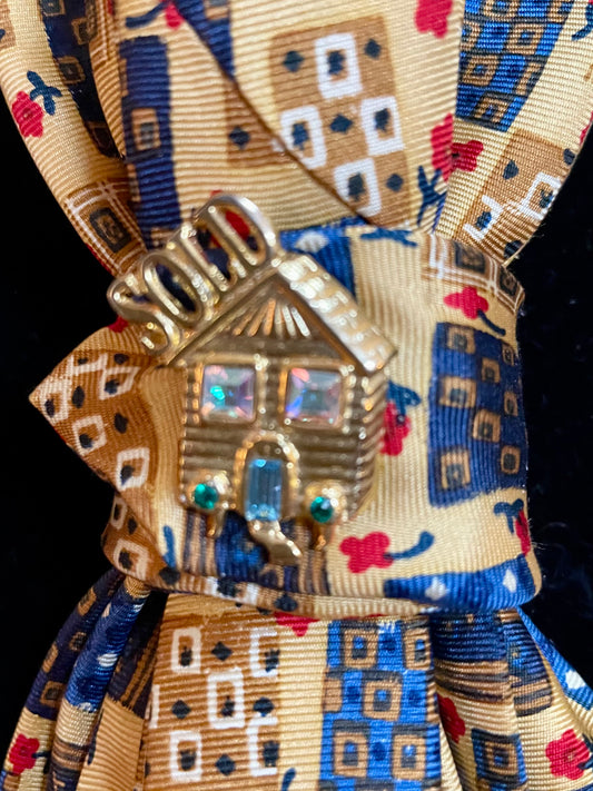 Home Sweet Home Necktie Necklace