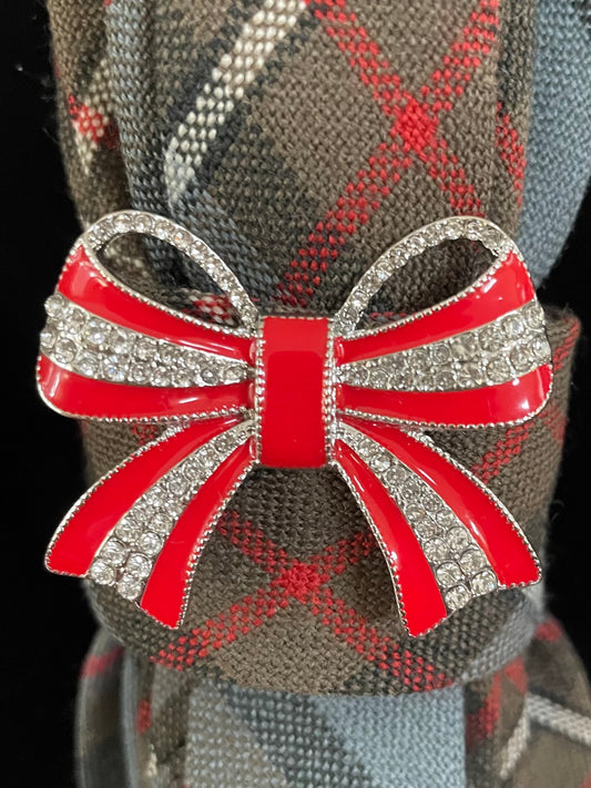 A Scottish Holiday Necktie Necklace