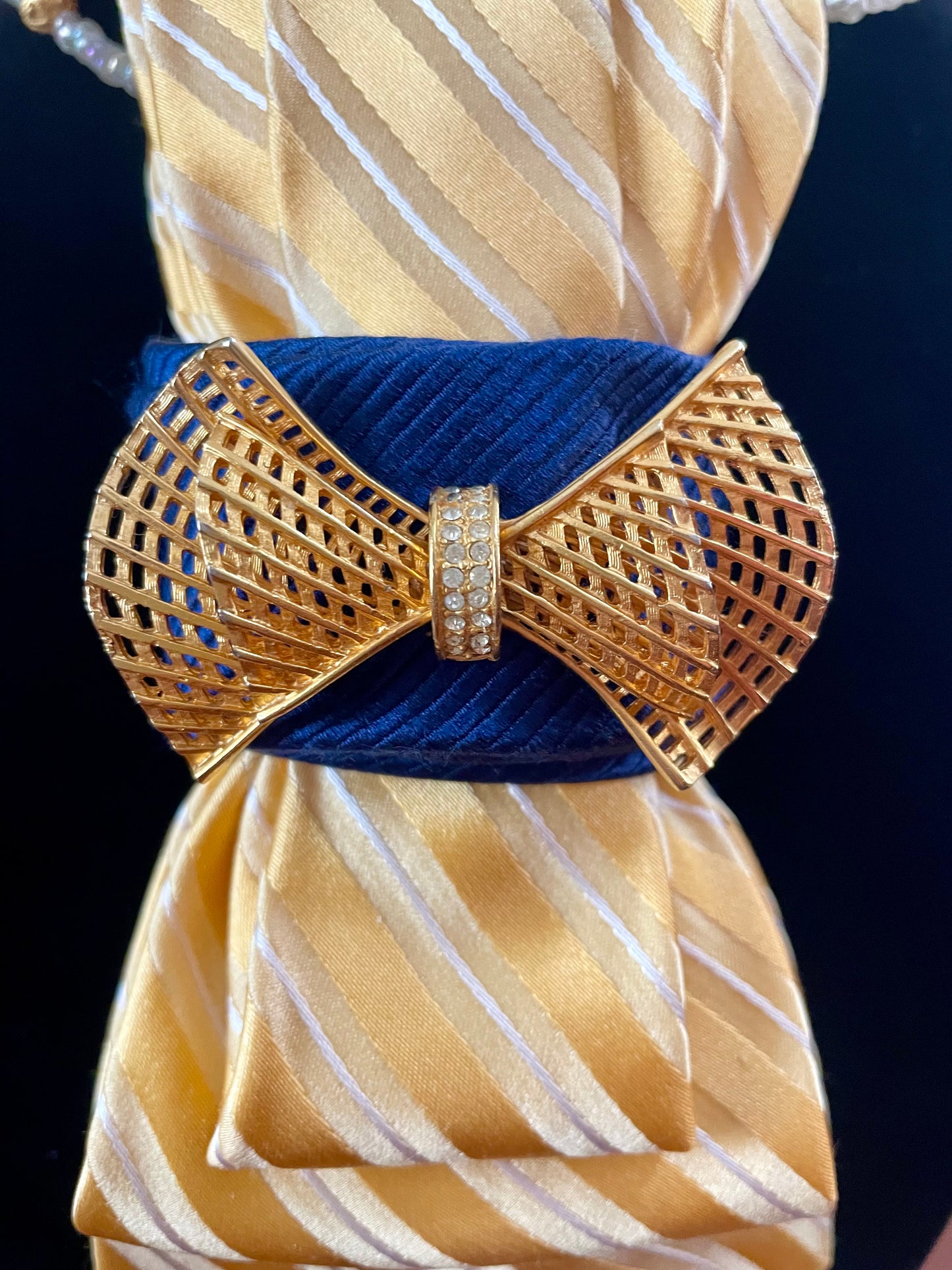 Golden Moments Necktie Necklace