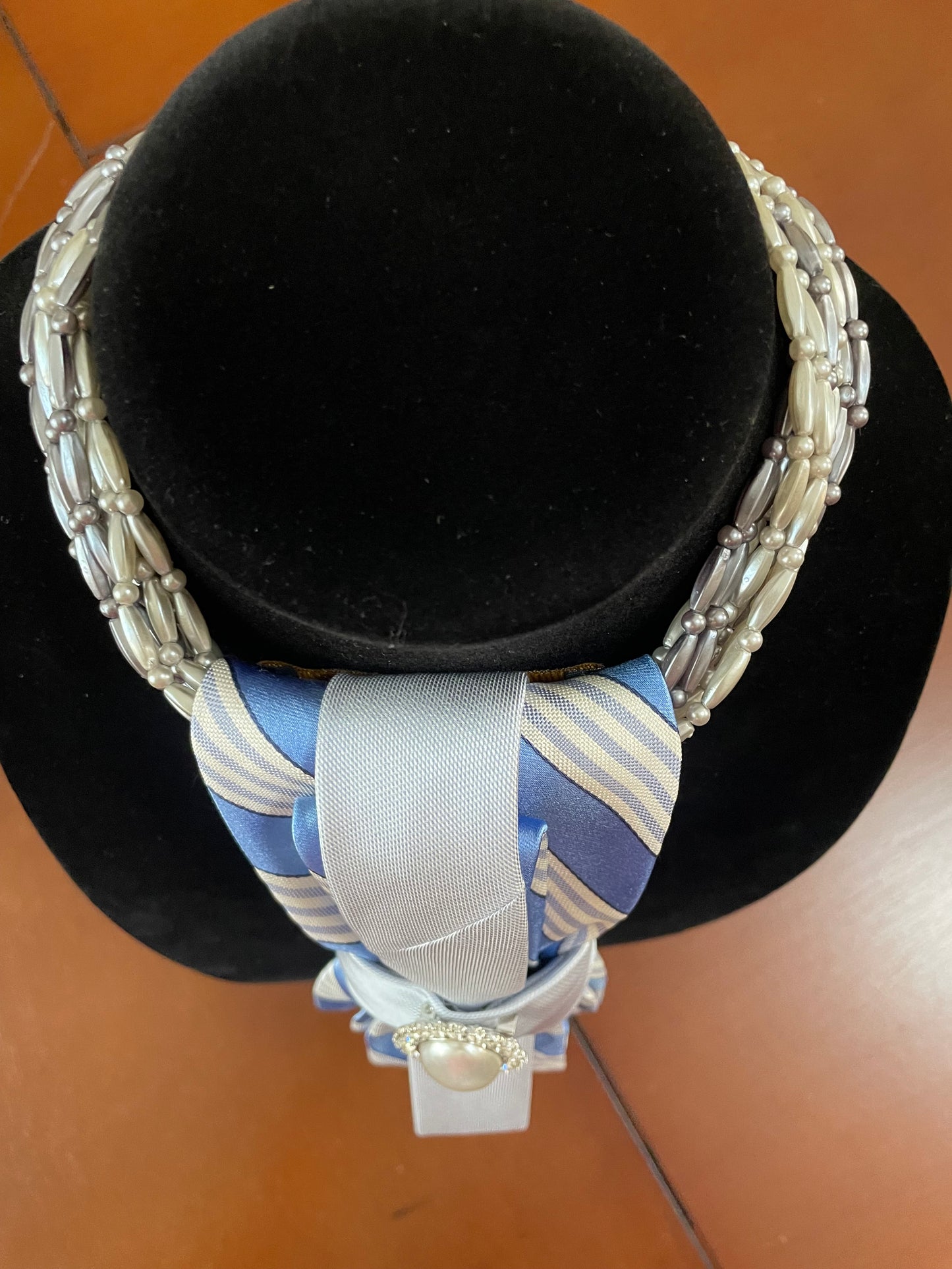 Pearl on Point Necktie Necklace