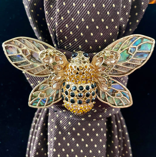 Bzzzy Boss Babe! Necktie Necklace