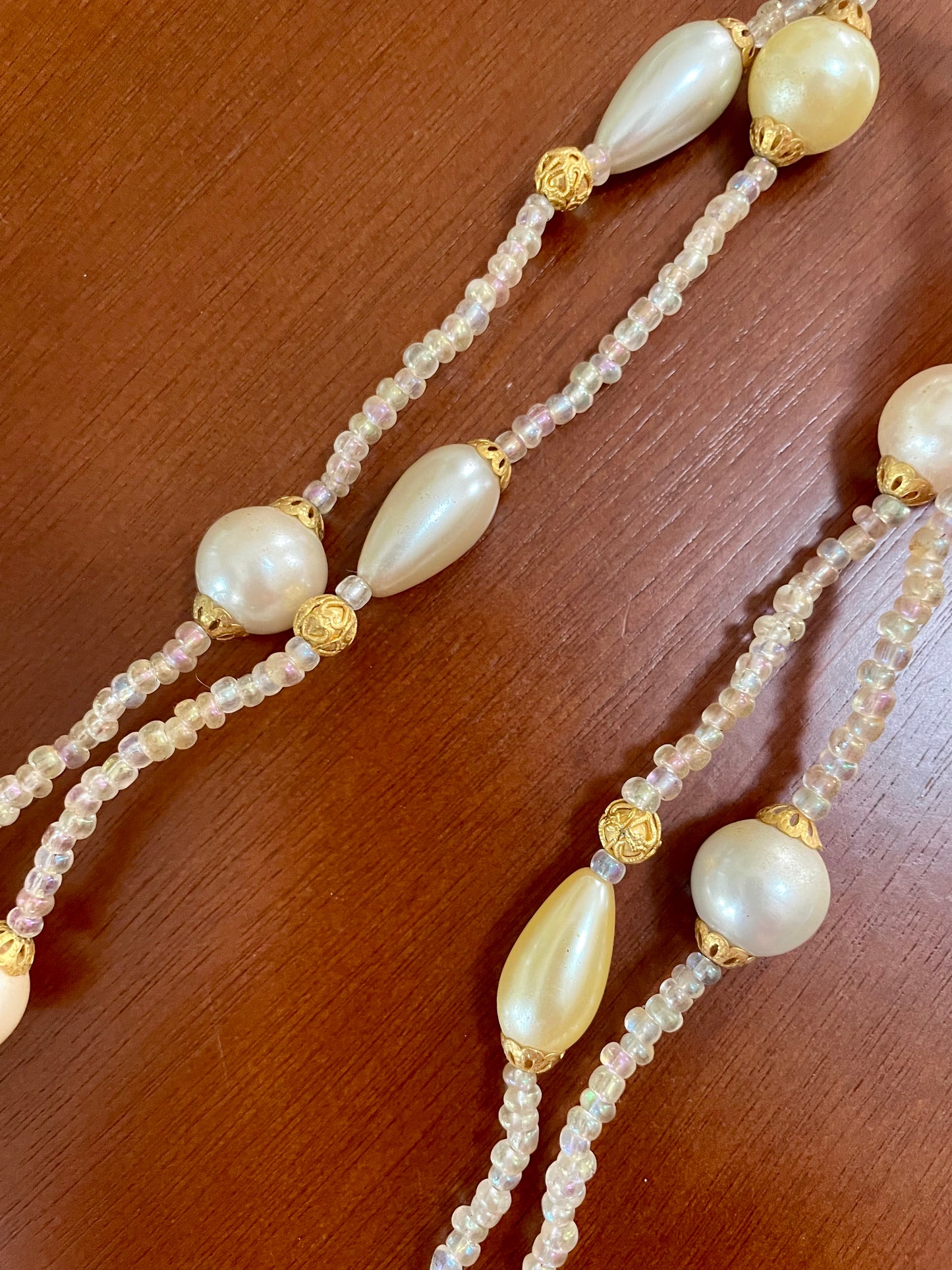 Golden Moments Necktie Necklace