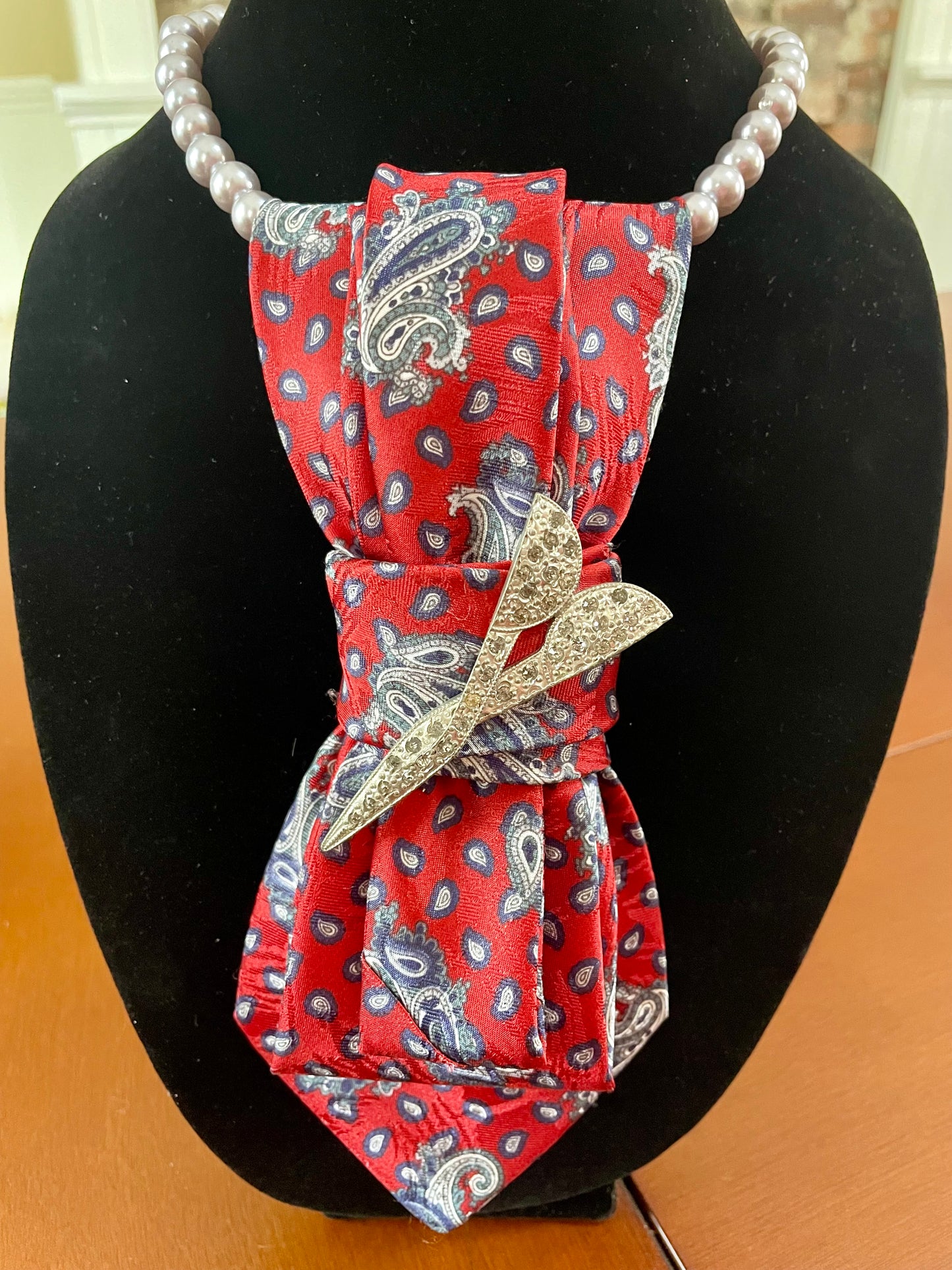 Hairstylist Stylin’ Necktie Necklace