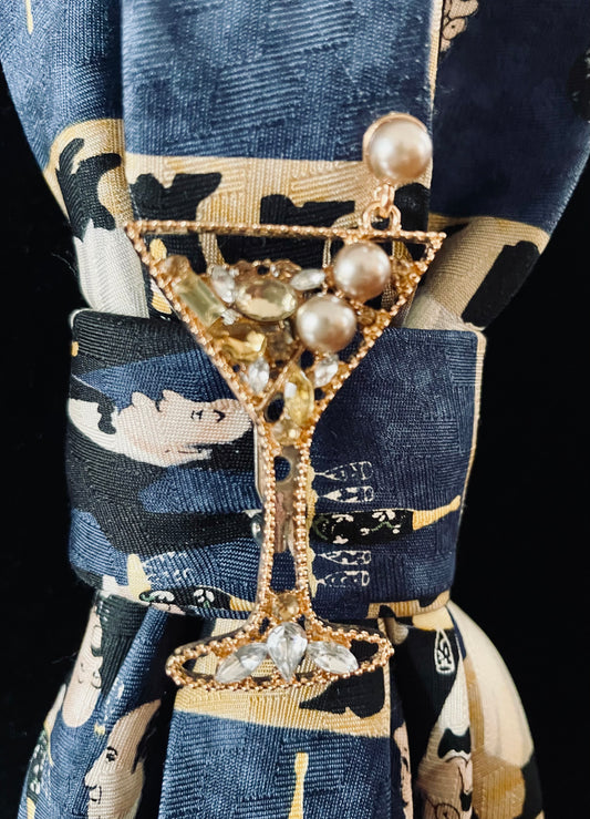 Wine Not Necktie Necklace