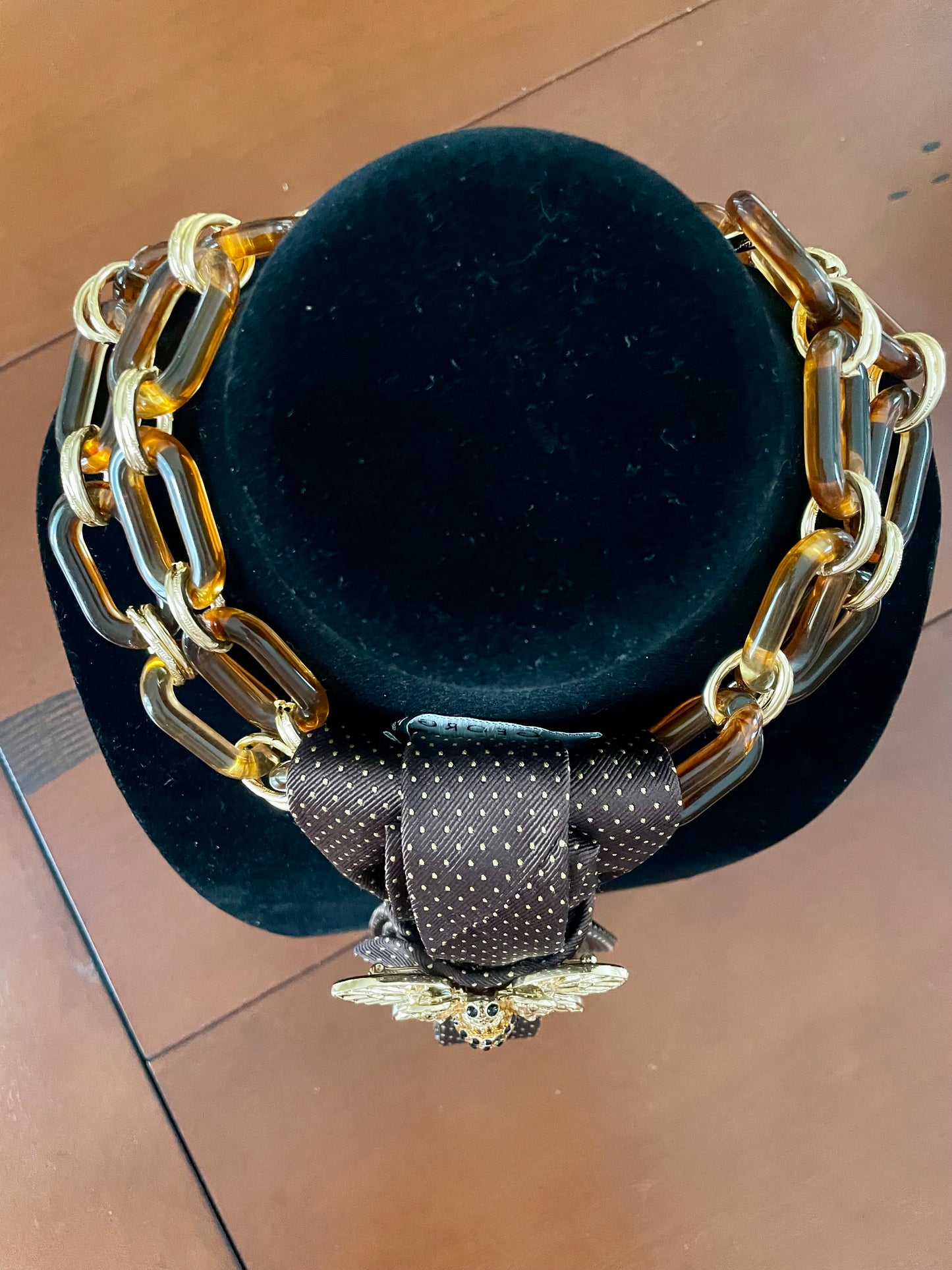 Bzzzy Boss Babe! Necktie Necklace