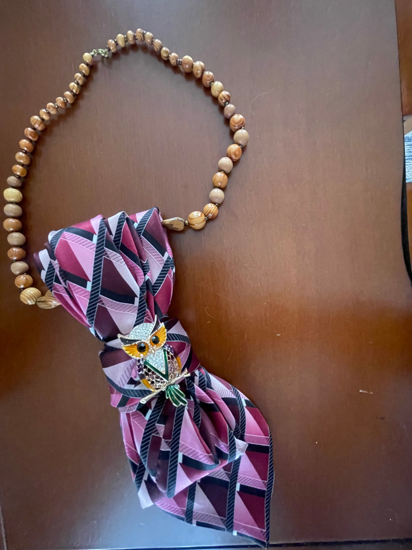 Wise Woman Necktie Necklace
