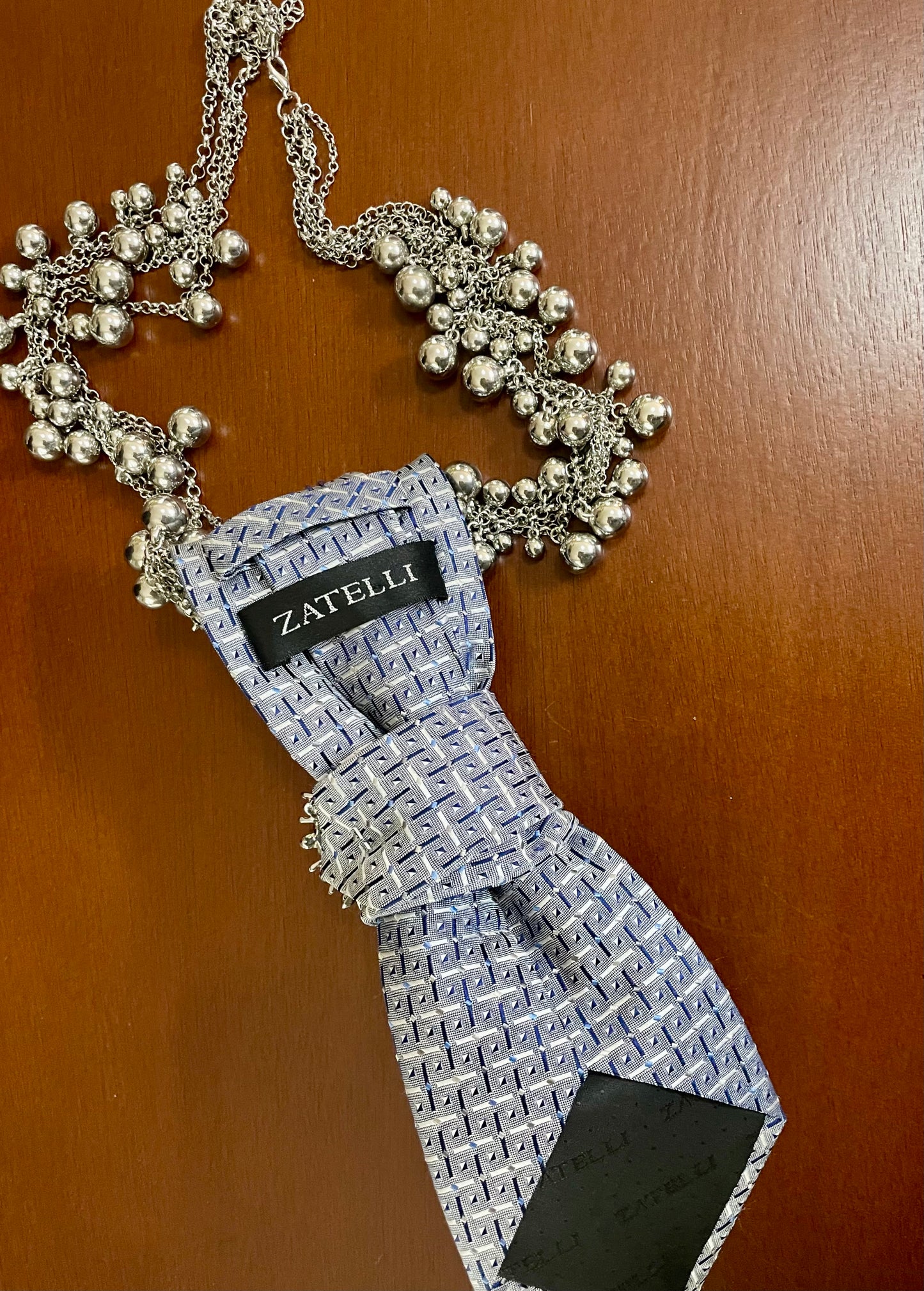Winter Wonderland Necktie Necklace