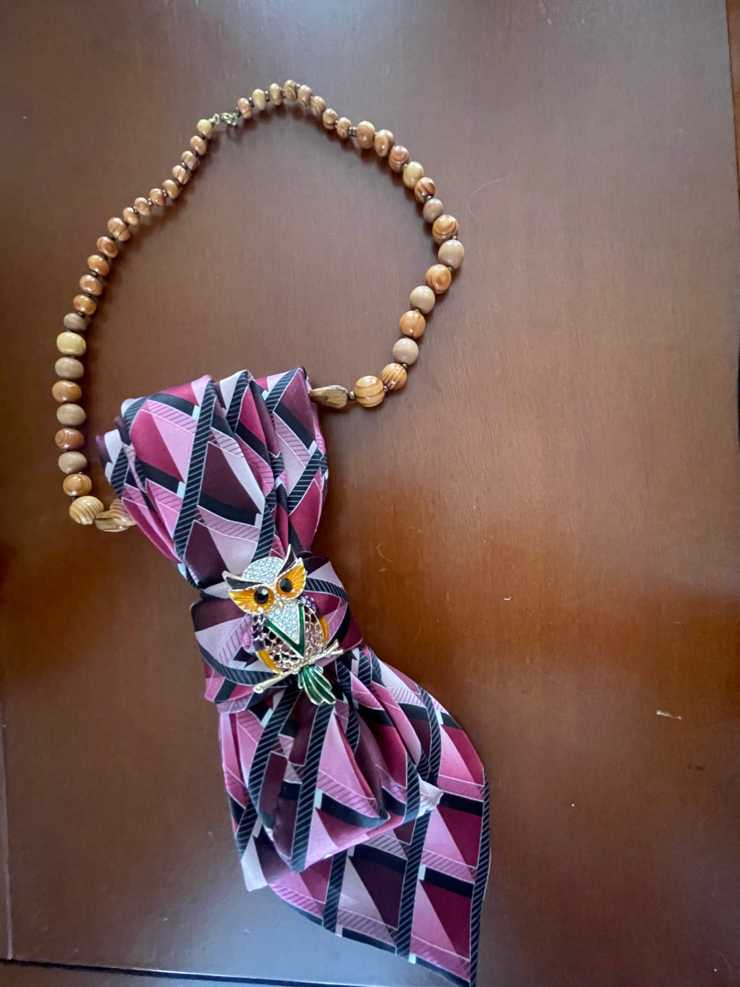 Wise Woman Necktie Necklace