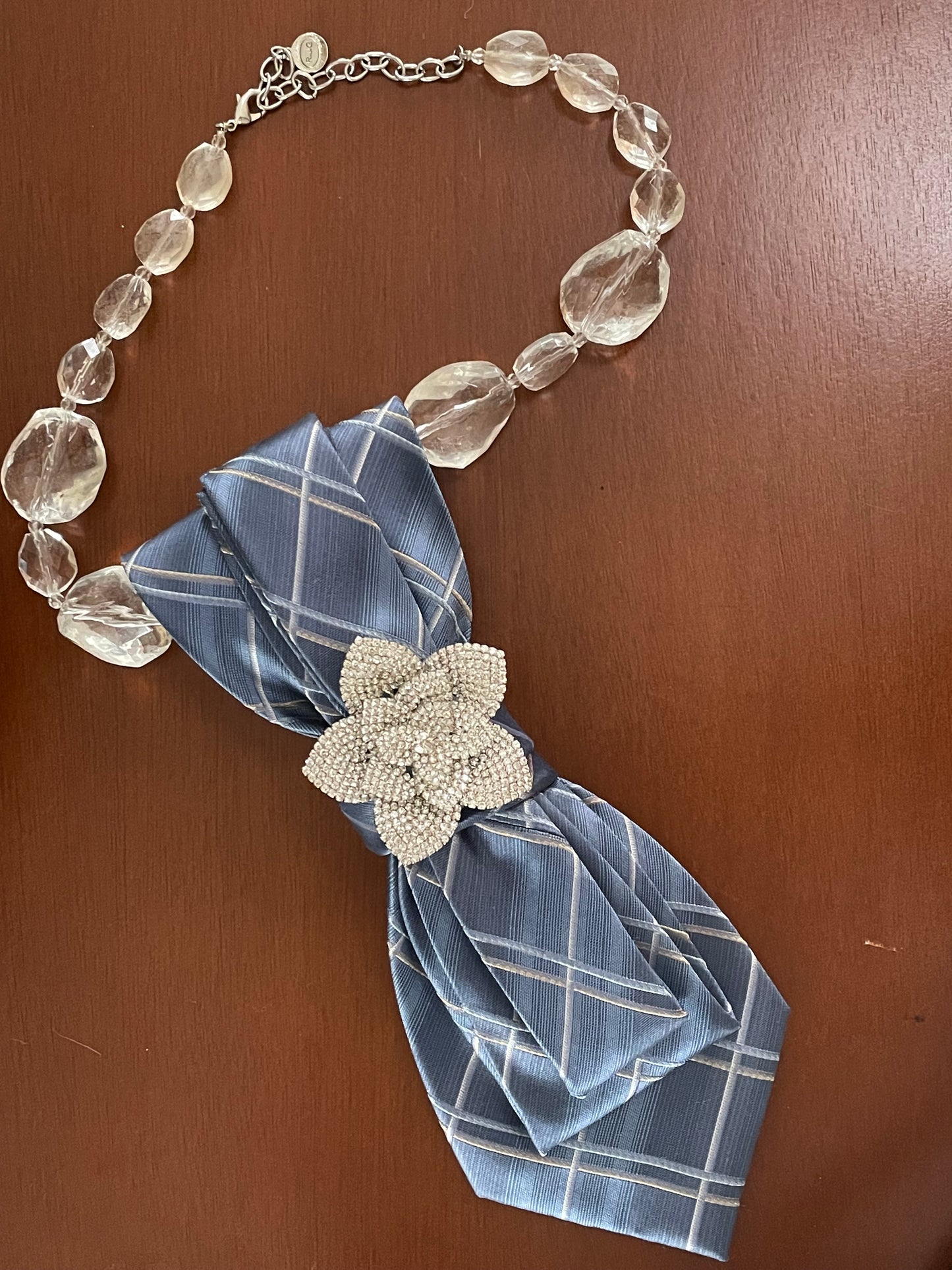 Ice, Ice, Baby necktie necklace