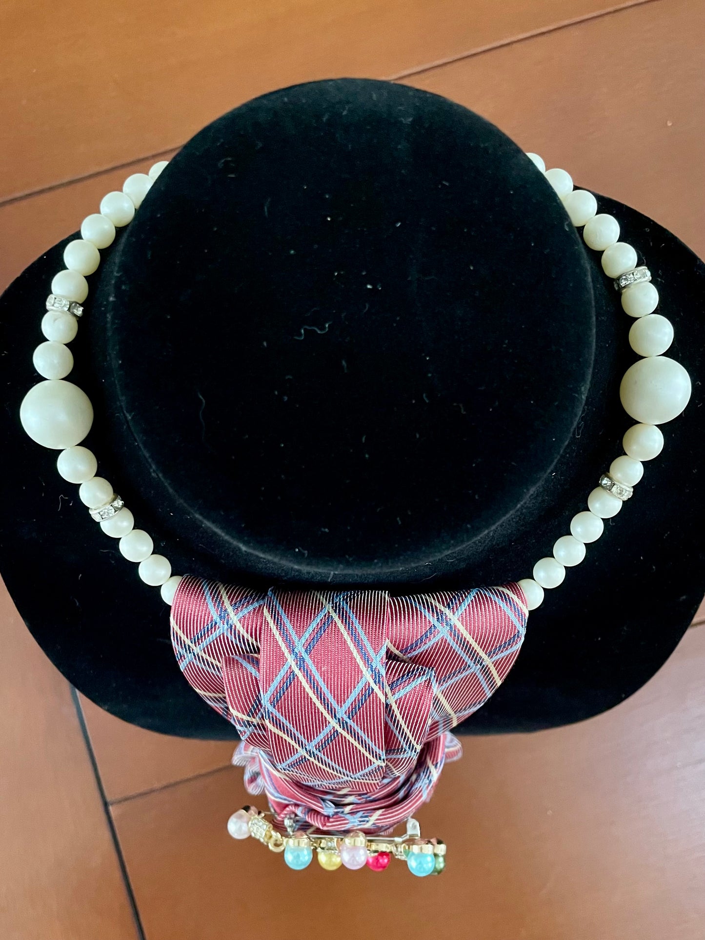 Pretty, Preppy, Lightbulb Necktie Necklace