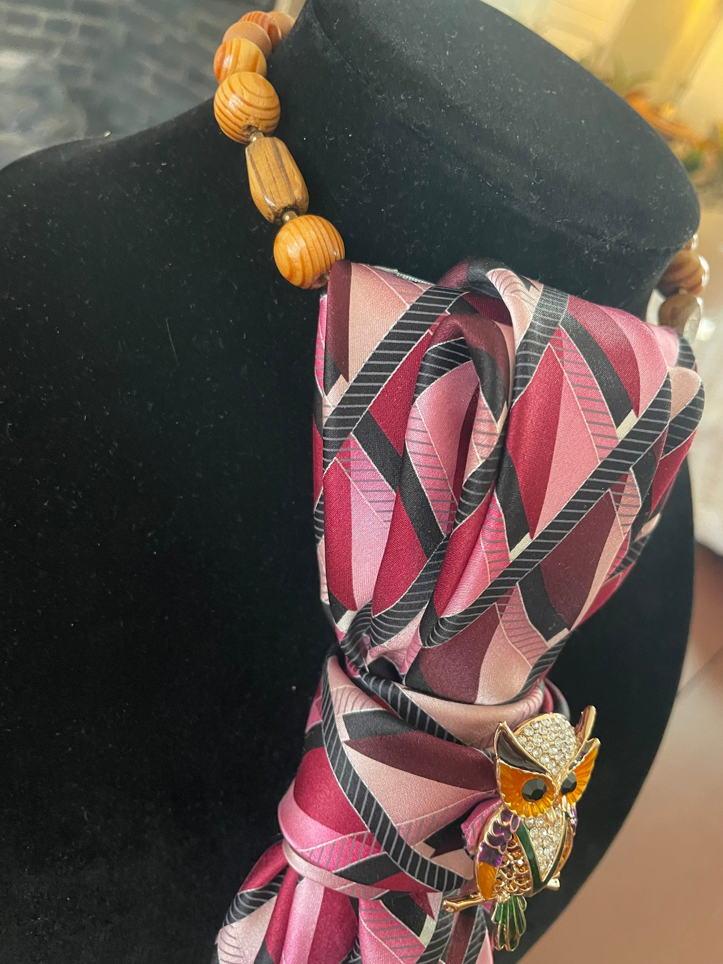 Wise Woman Necktie Necklace