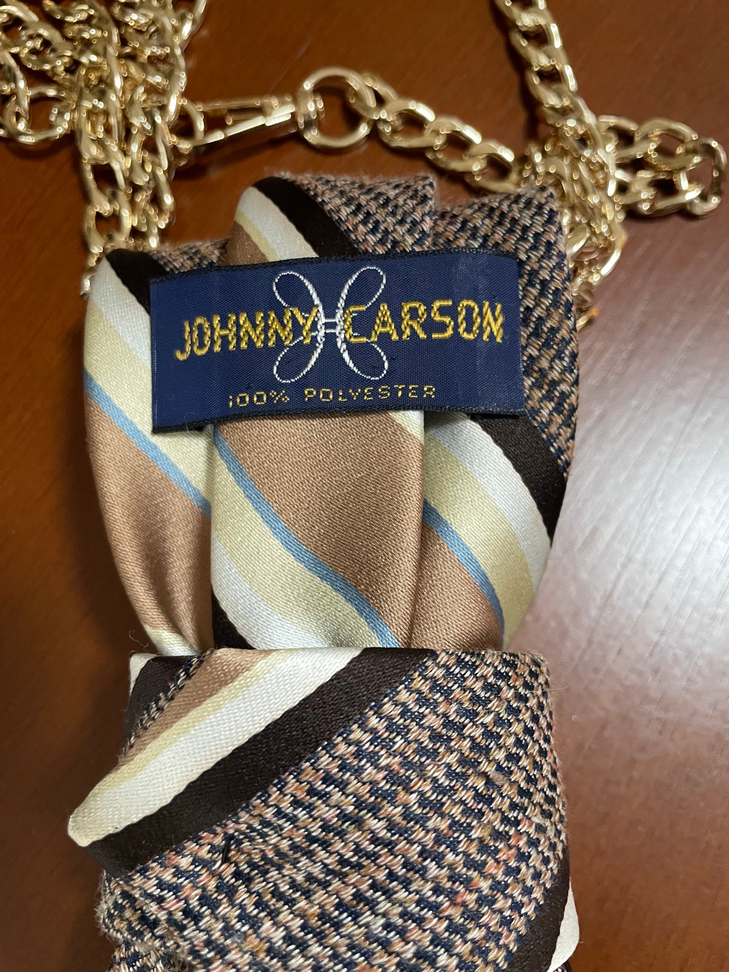 Hello 70’s! Johnny Carson Necktie Necklace