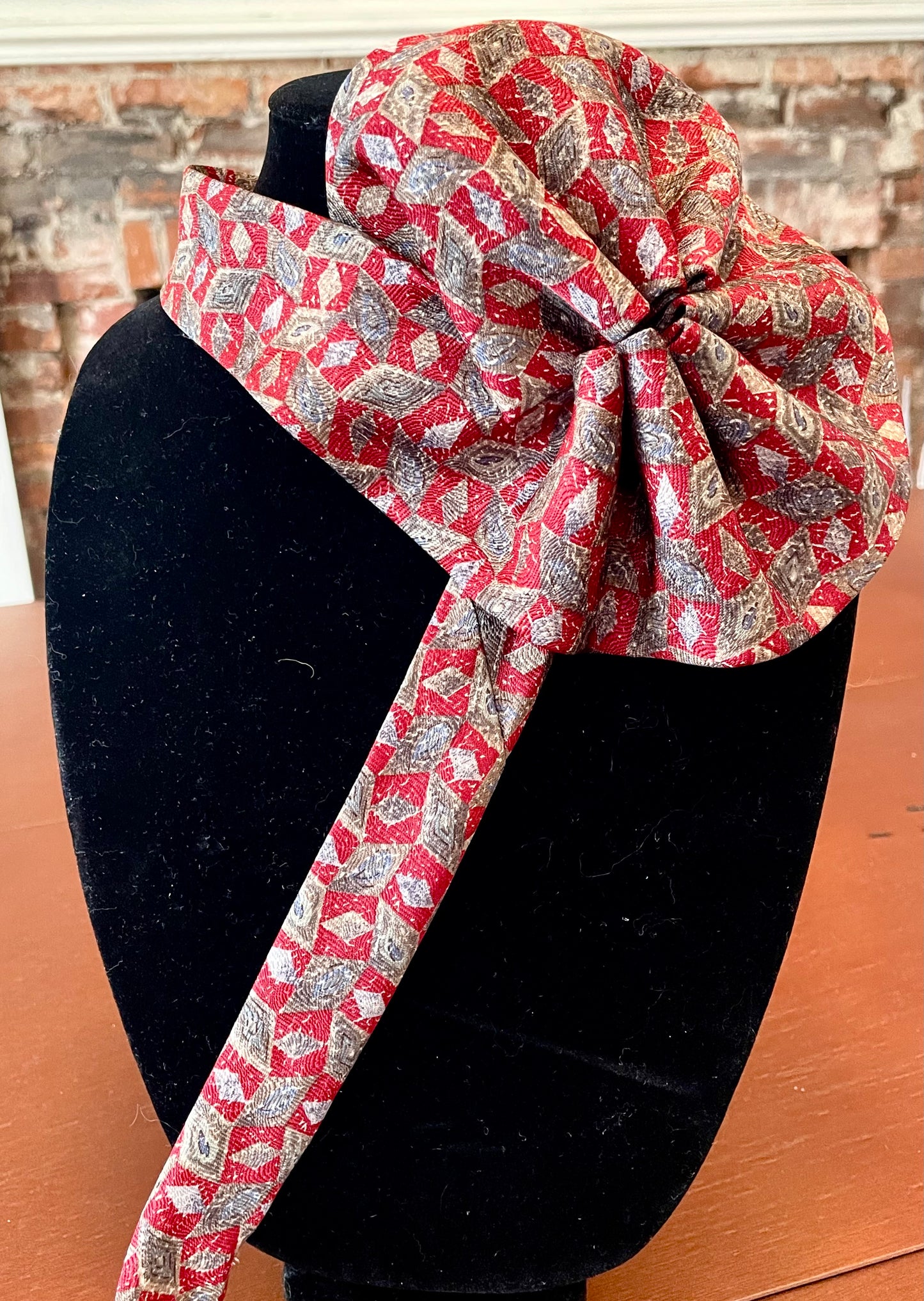 Red Kaleidoscope Ruffle