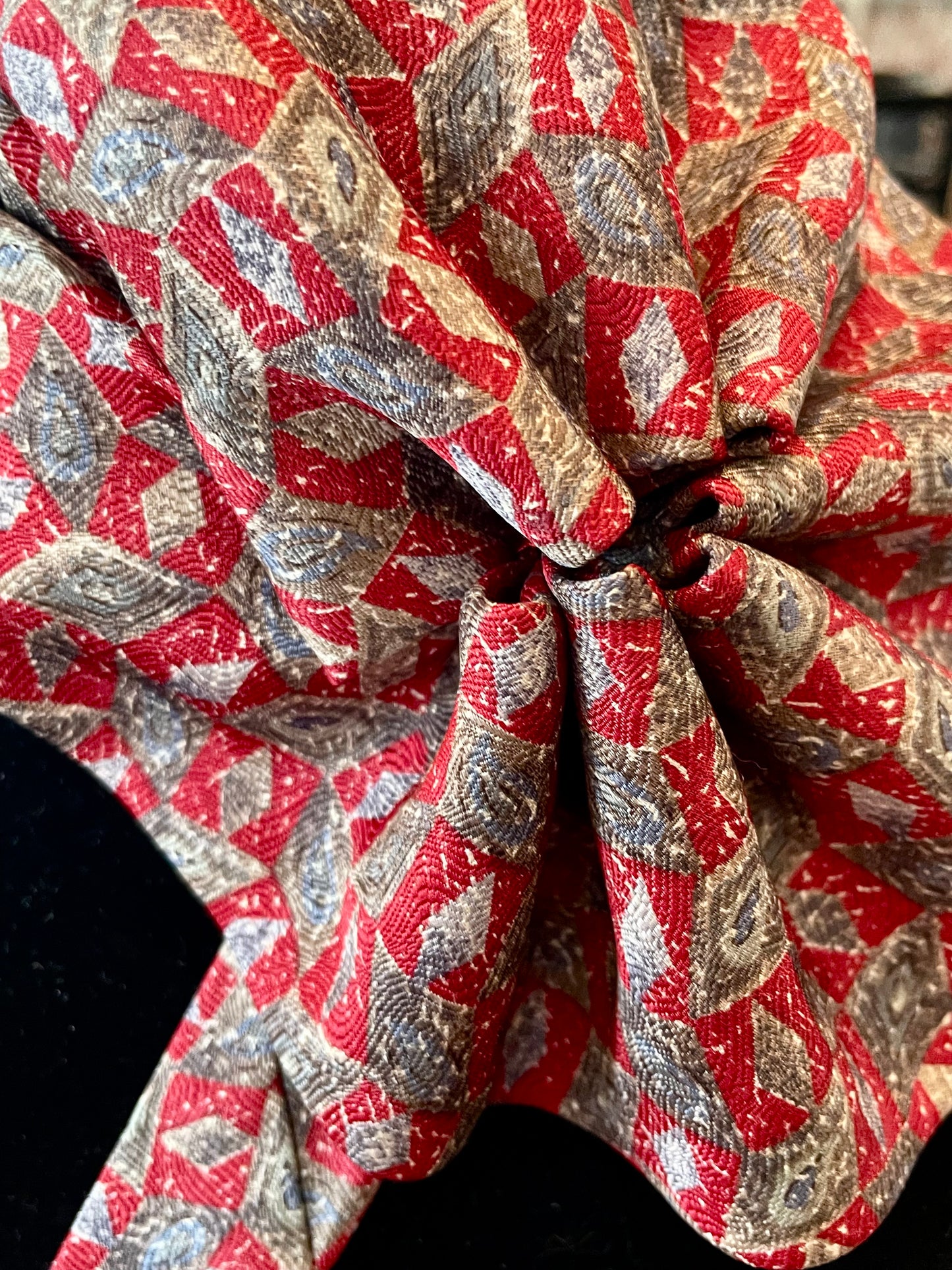 Red Kaleidoscope Ruffle
