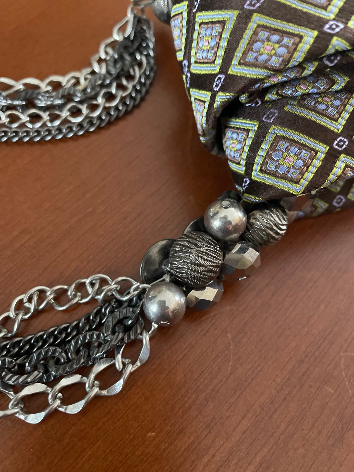 Lucky Horseshoe! Necktie Necklace