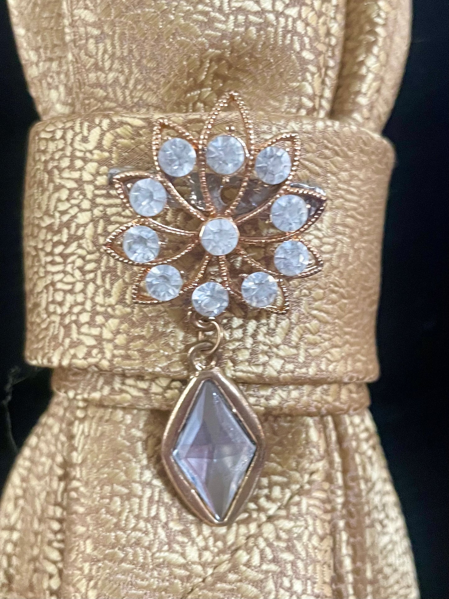 Golden Hour Necktie Necklace