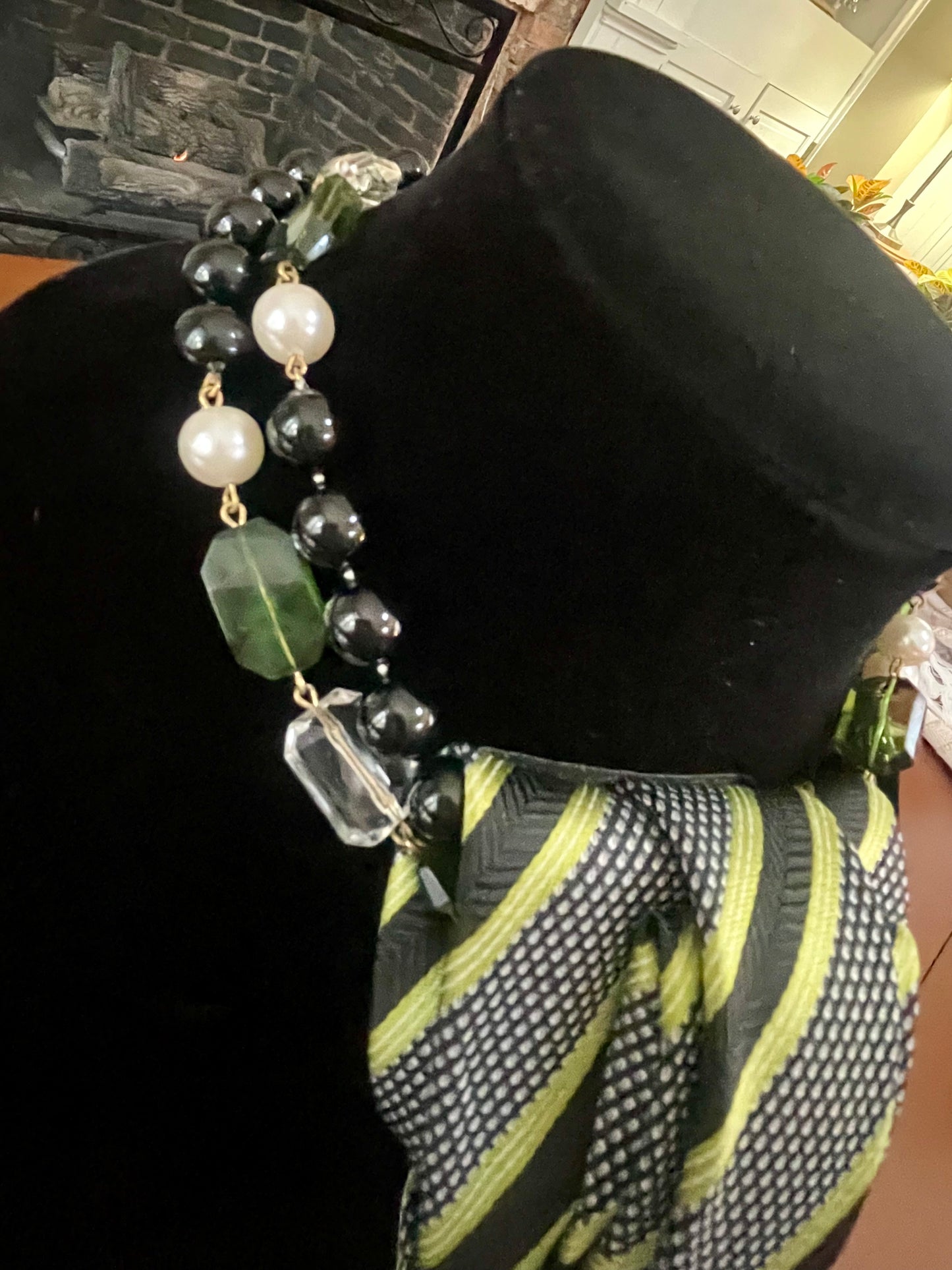 Brilliant Hummingbird Necktie Necklace