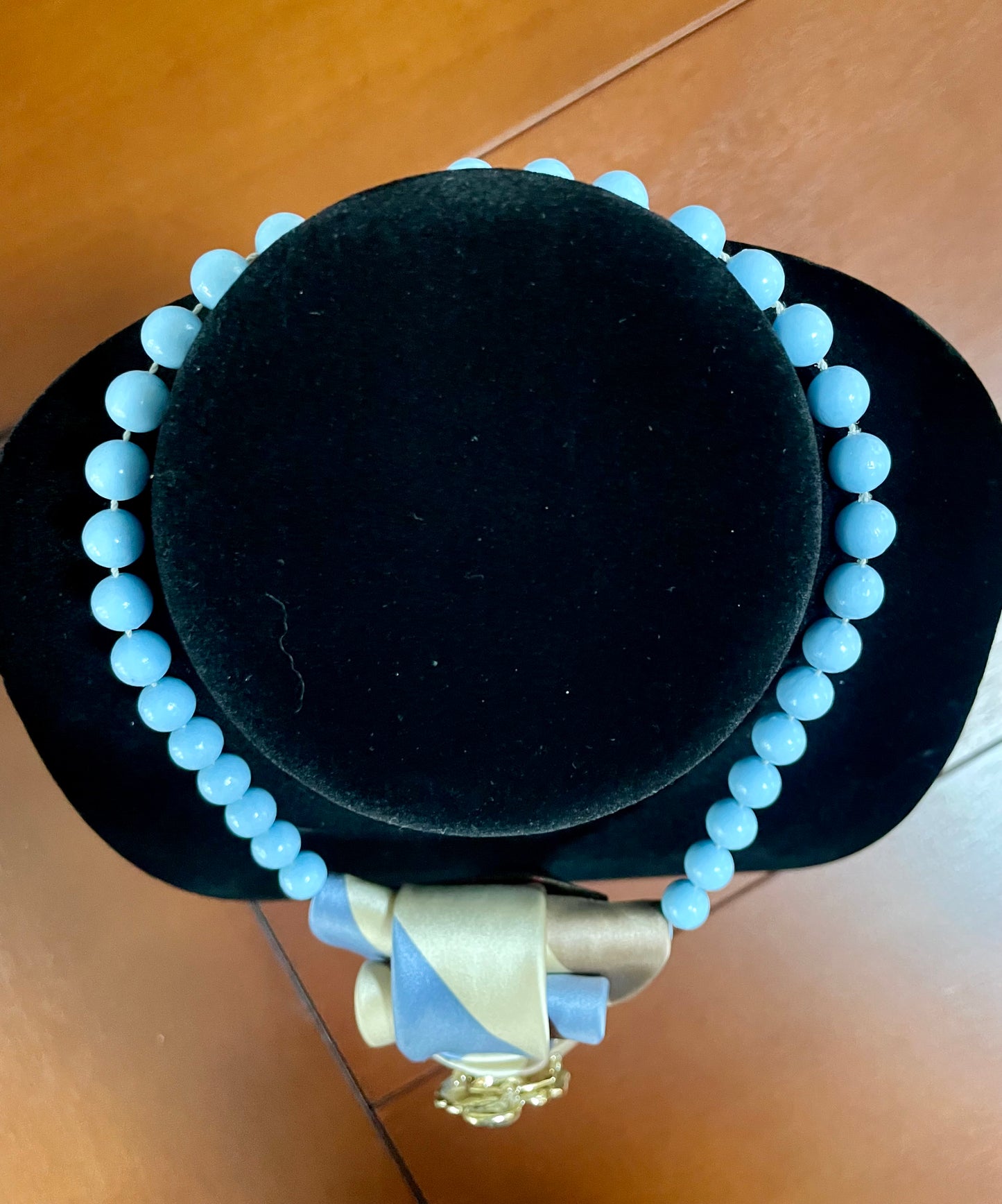 Baby Blue Beauty Necktie Necklace