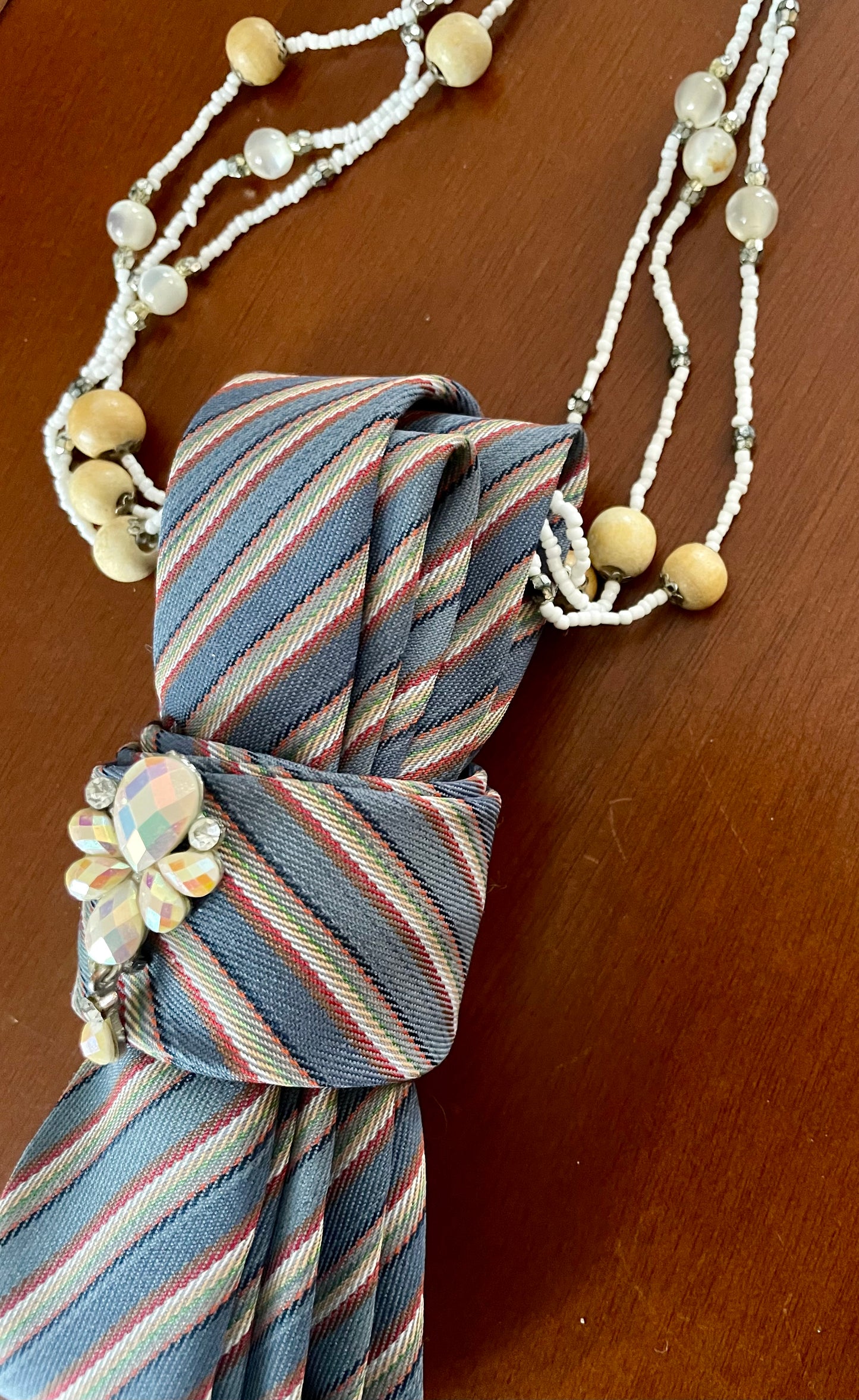 Tiny Princess Necktie Necklace