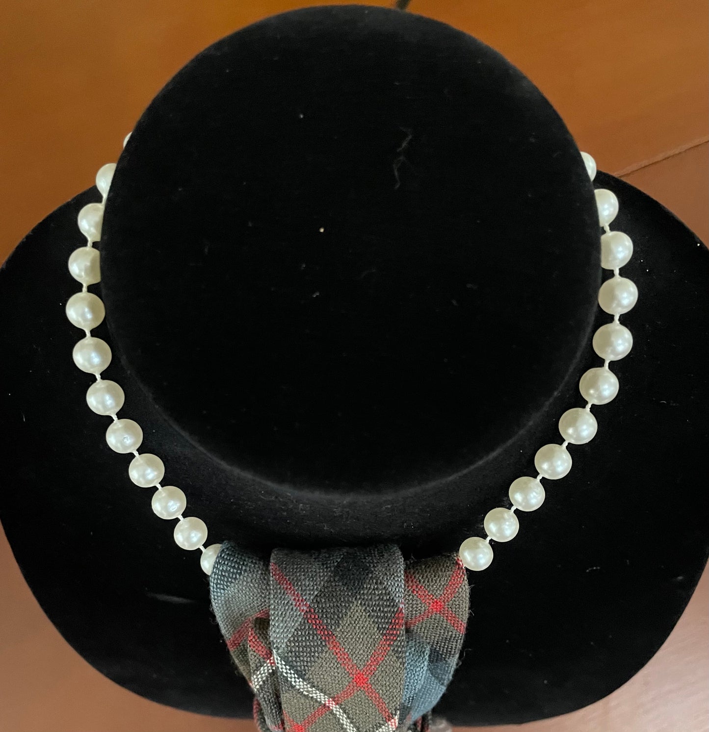 A Scottish Holiday Necktie Necklace