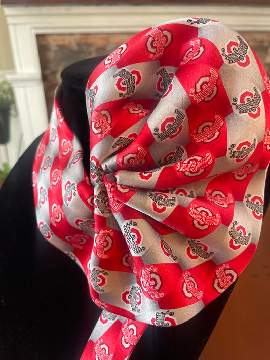 Scarlet and Grey OSU Ruffle
