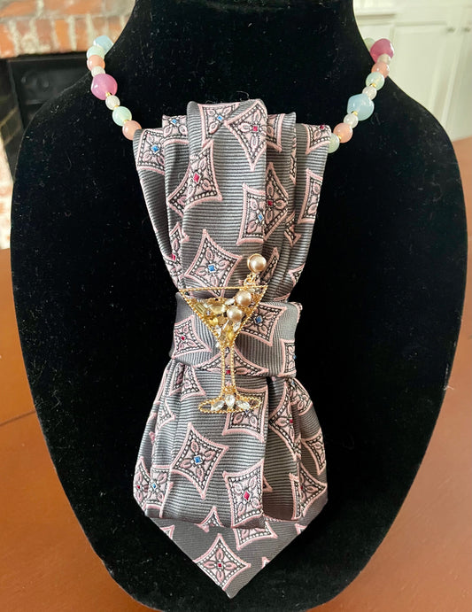 Pop Pop Fizz Fizz Necktie Necklace