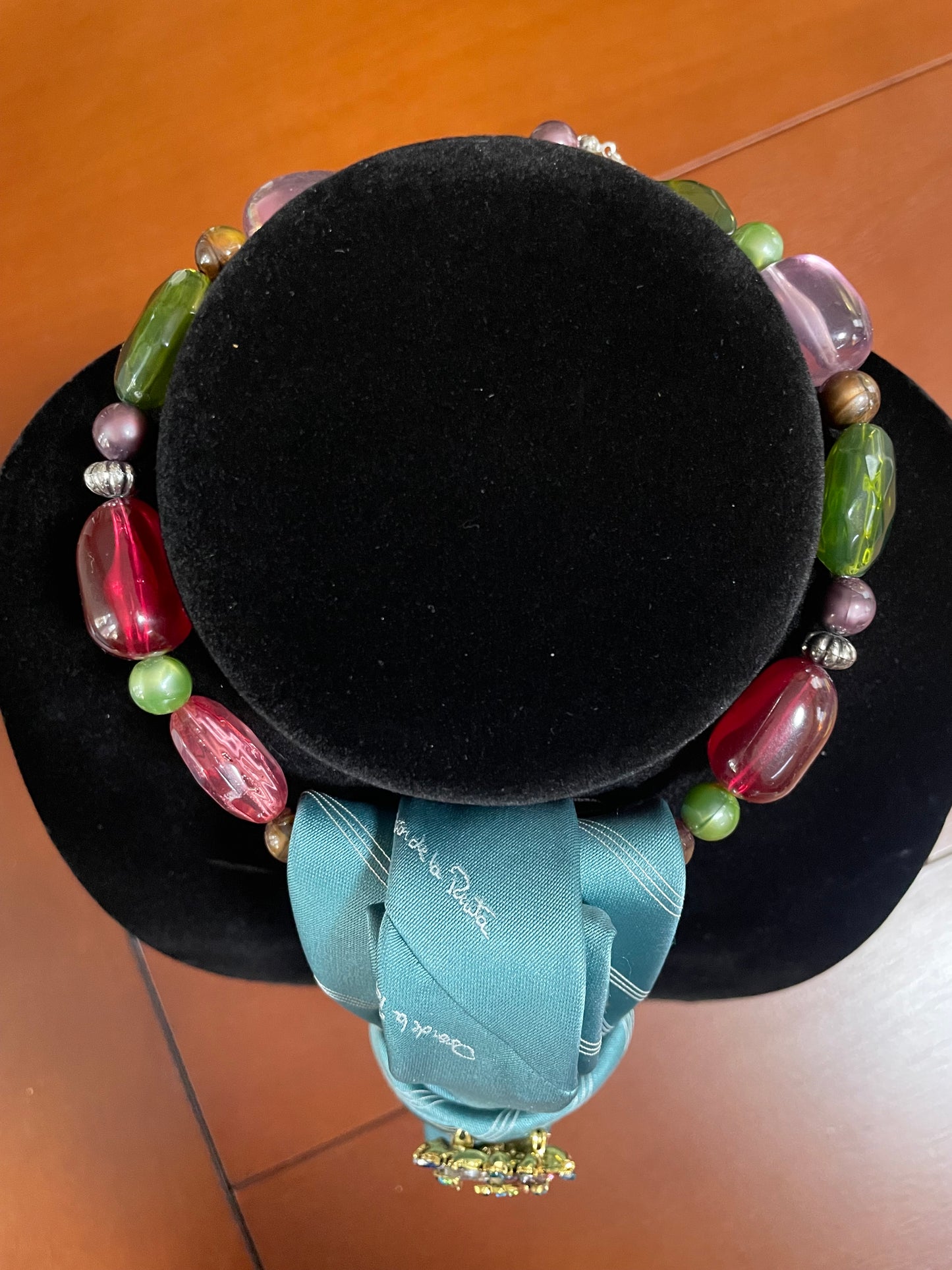 Oscar de la Renta Necktie Necklace