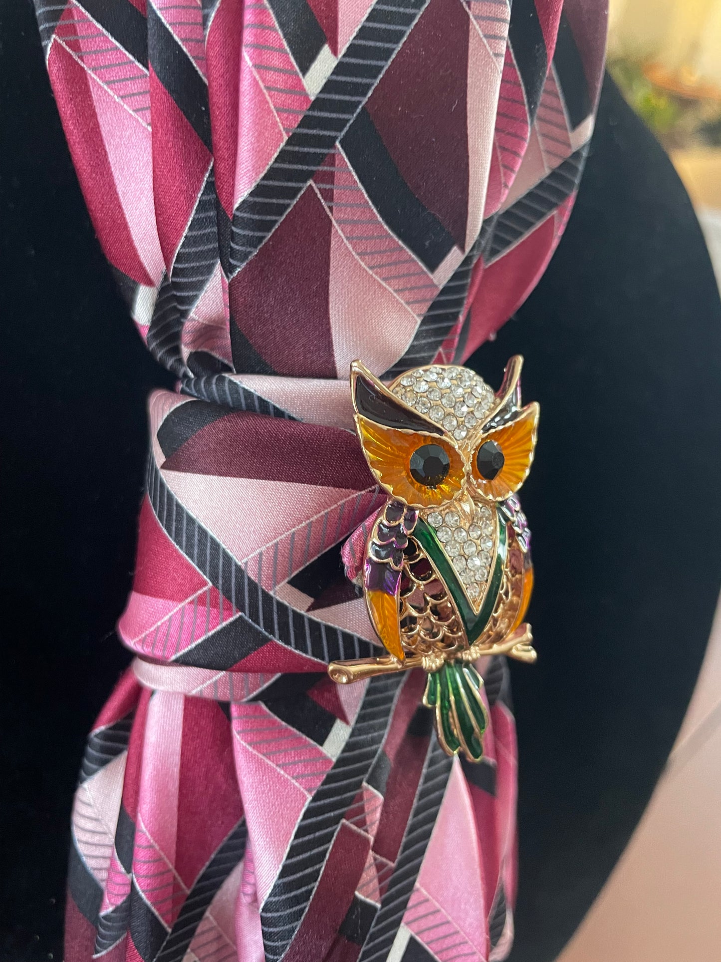 Wise Woman Necktie Necklace