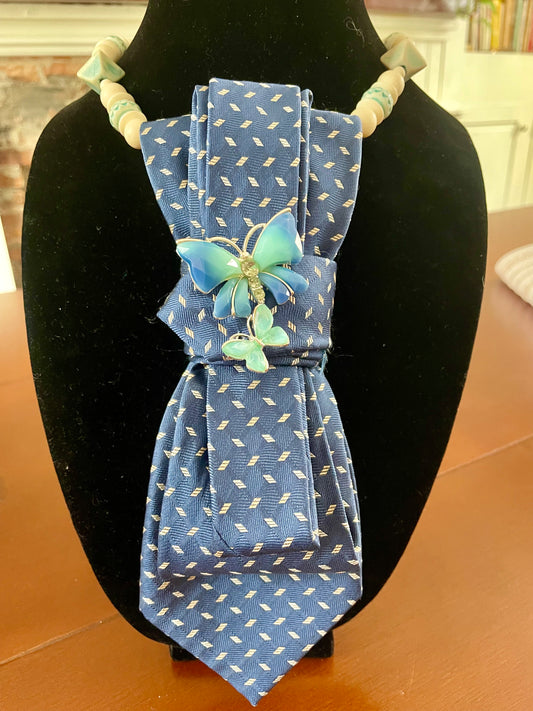 Come Fly Away With Me! Necktie Necklace