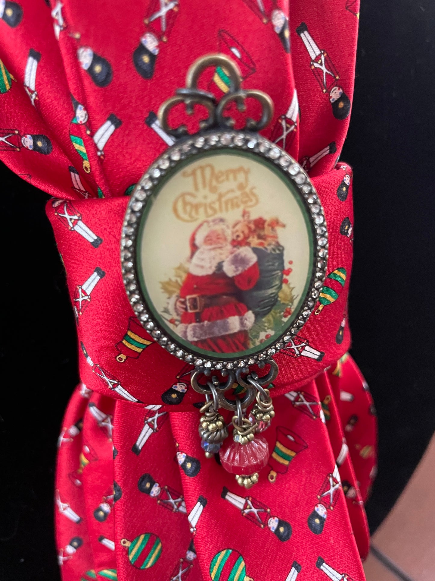 Timeless Treasured Christmas Necktie Necklace