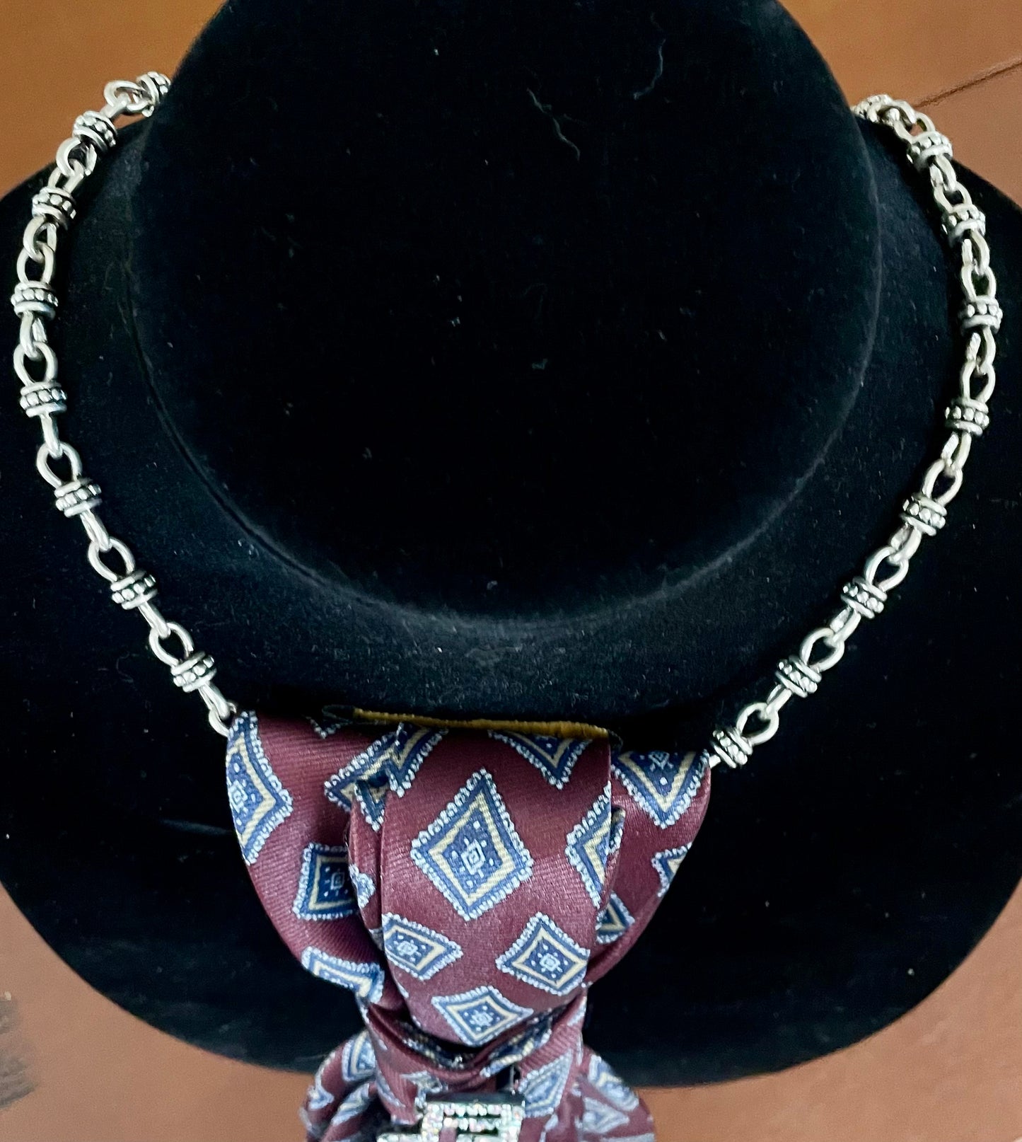 Heavy Metal Rocker Necktie Necklace