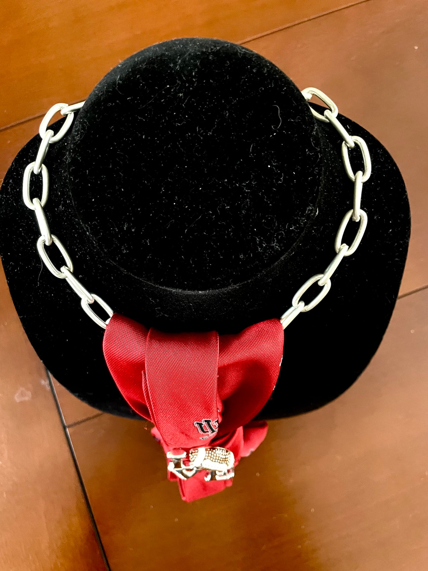 Hoo Hoo Hoosiers Necktie Necklace