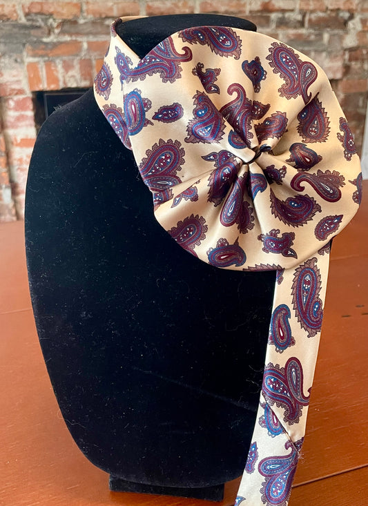 Butter Paisley Ruffle