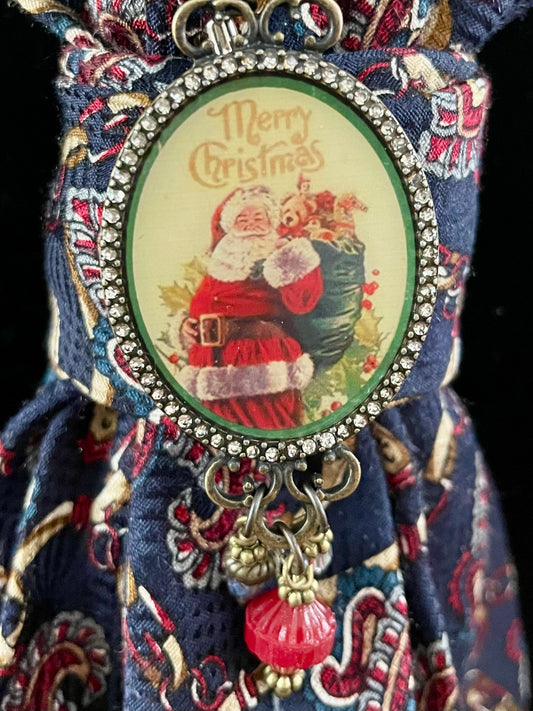 Old-time Holiday Cheer Necktie Necklace