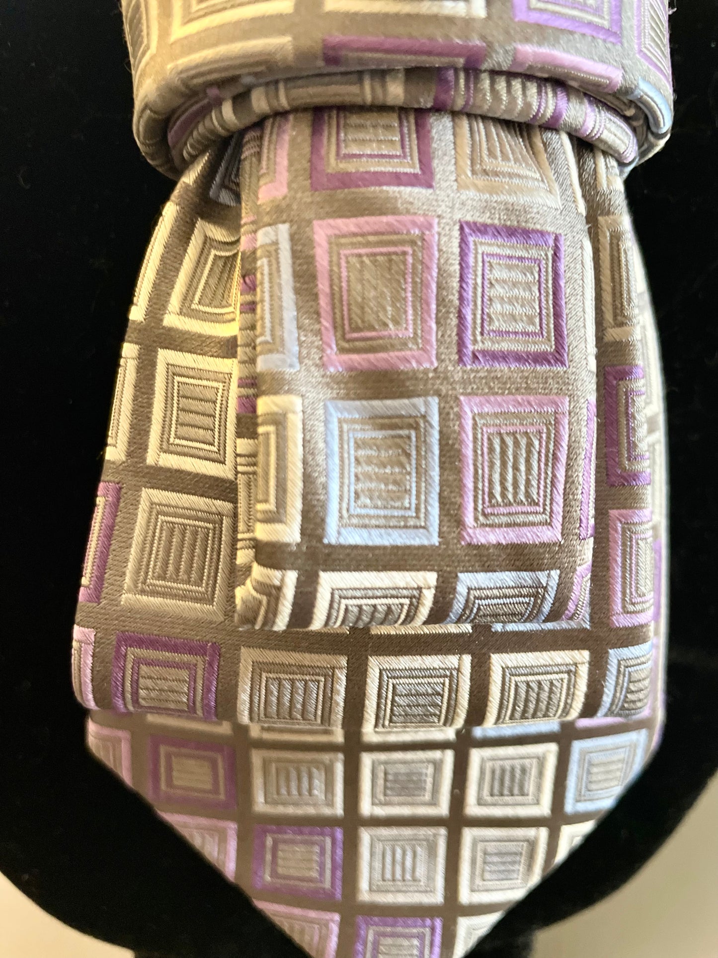 Happy Squares Necktie Necklace
