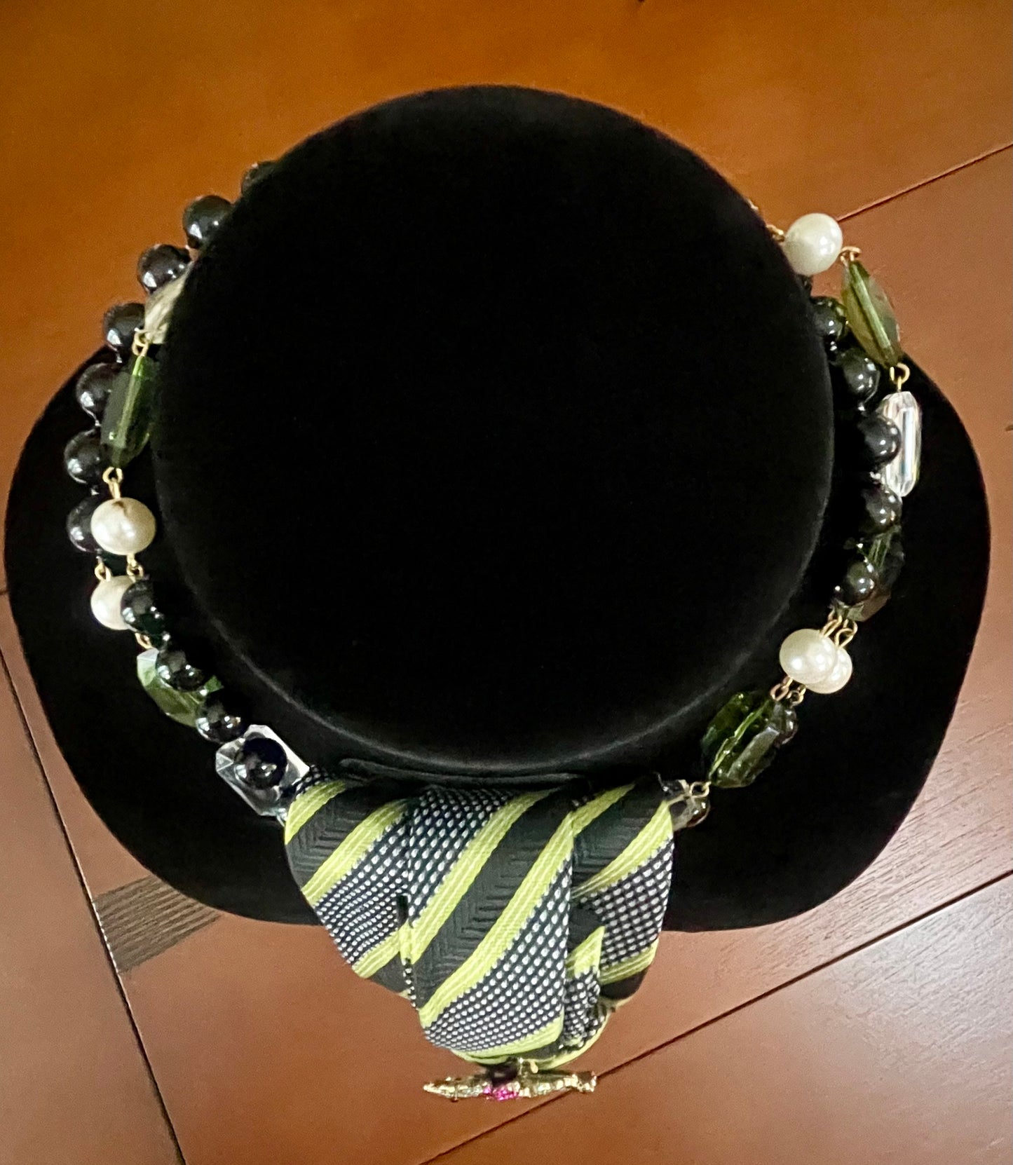 Brilliant Hummingbird Necktie Necklace