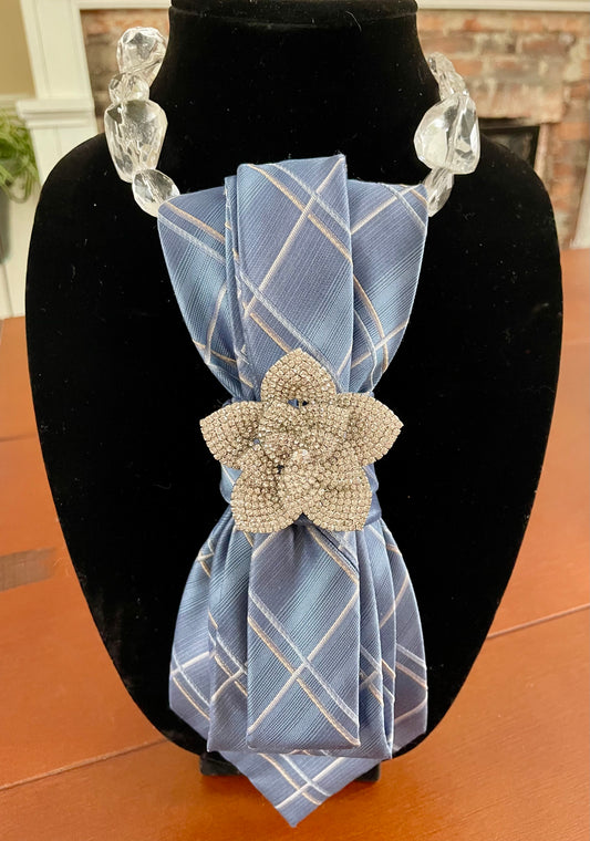 Ice, Ice, Baby necktie necklace