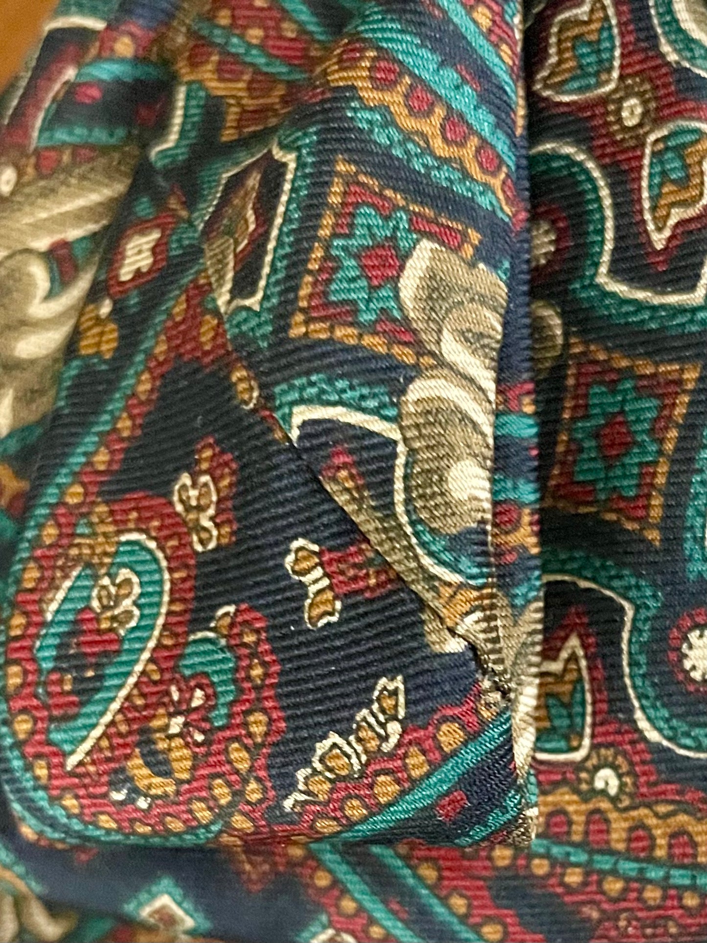 Tinsel Tree Necktie Necklace