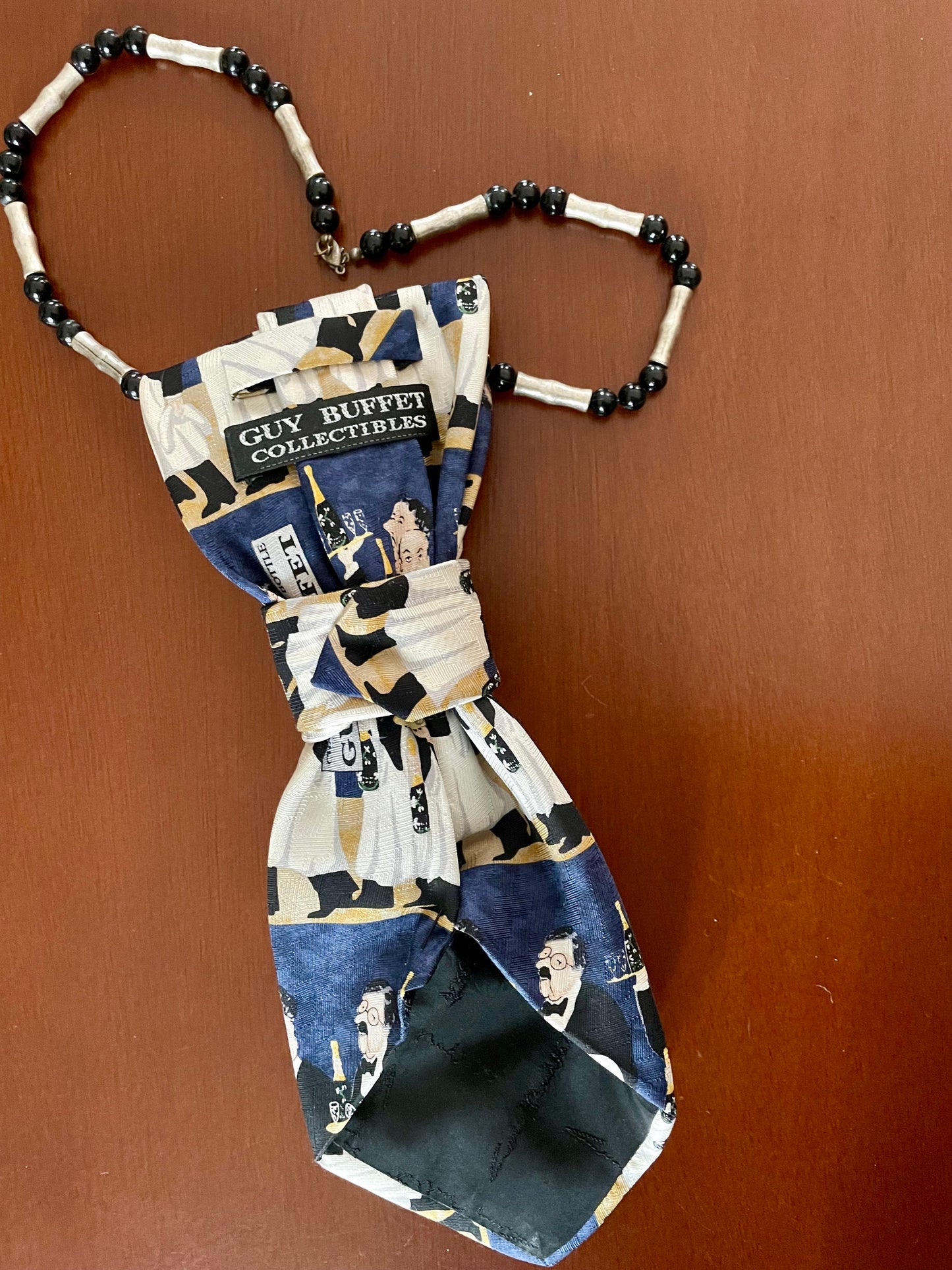 Wine Not Necktie Necklace
